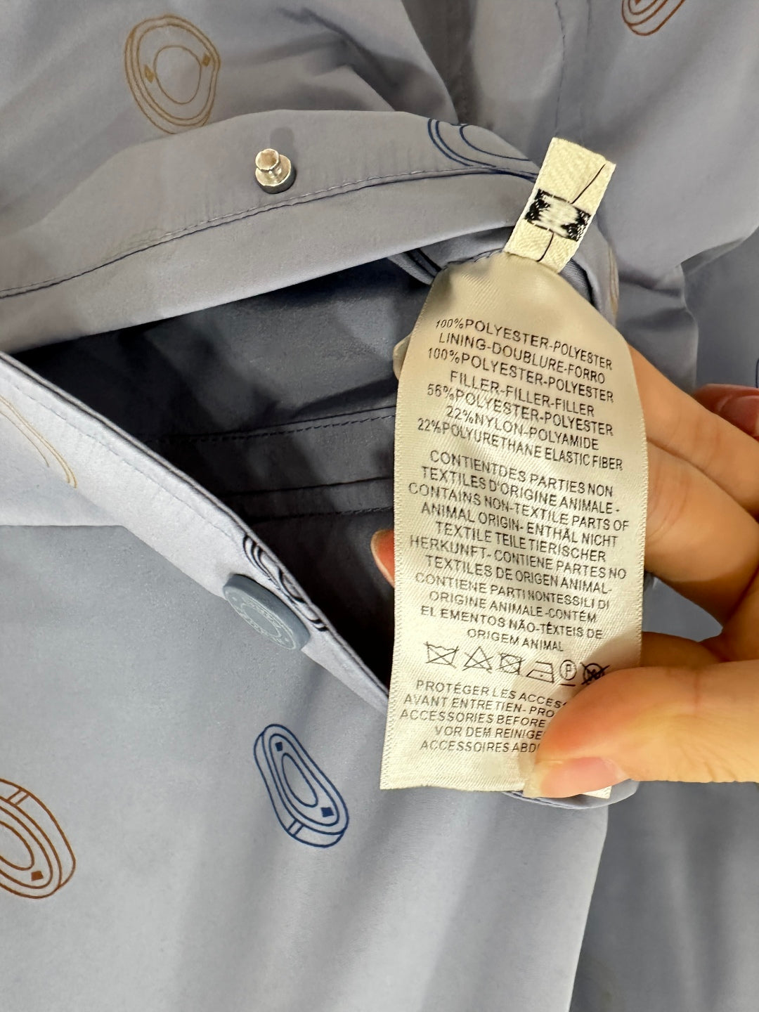 25fw Hide hood, wear cotton jacket on both sides