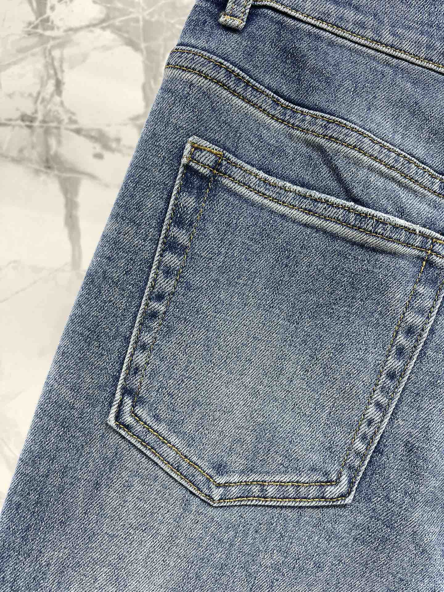 25fw Micro elastic straight leg pants