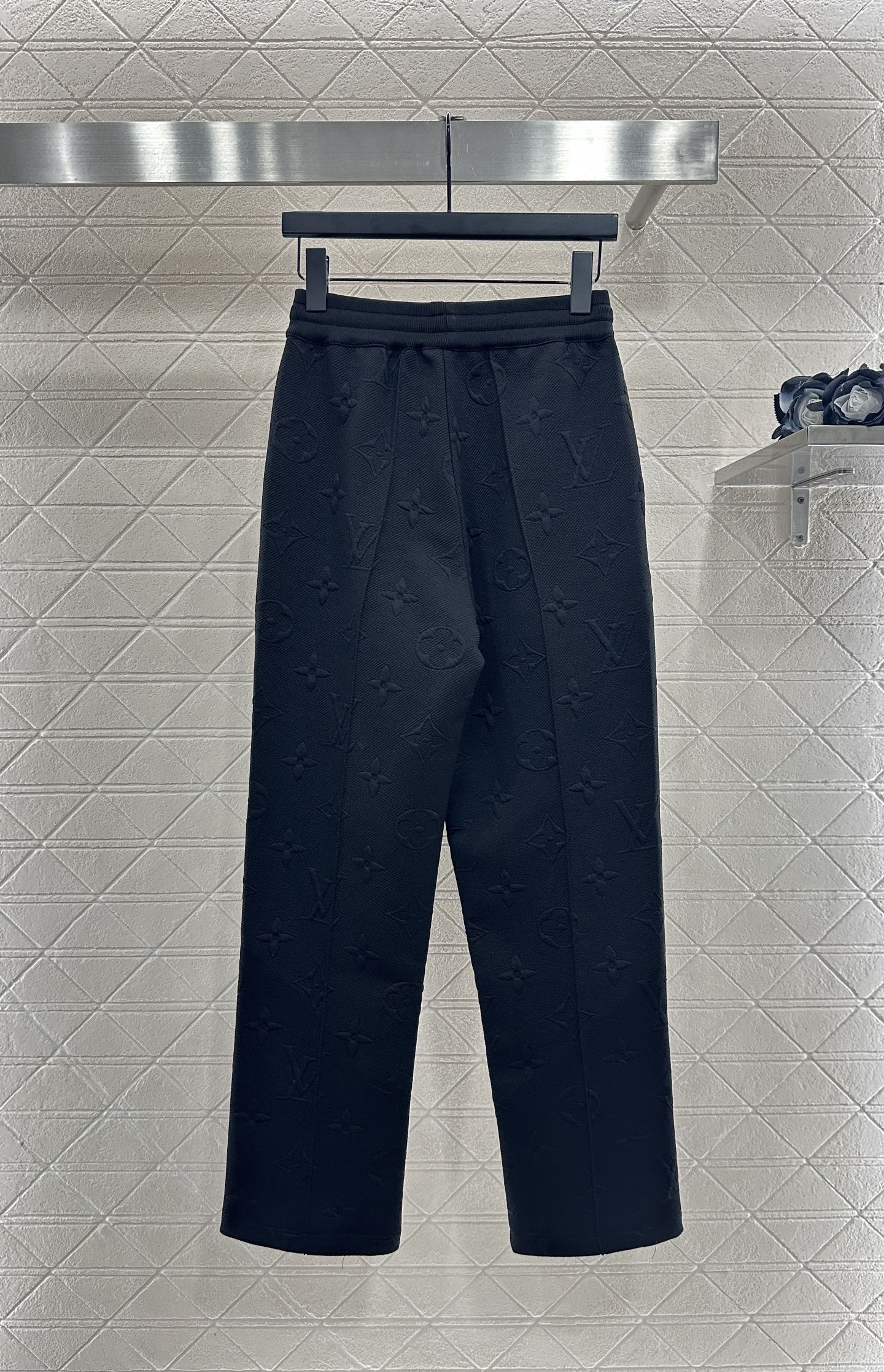 25fw Embossed hooded waist cinching set