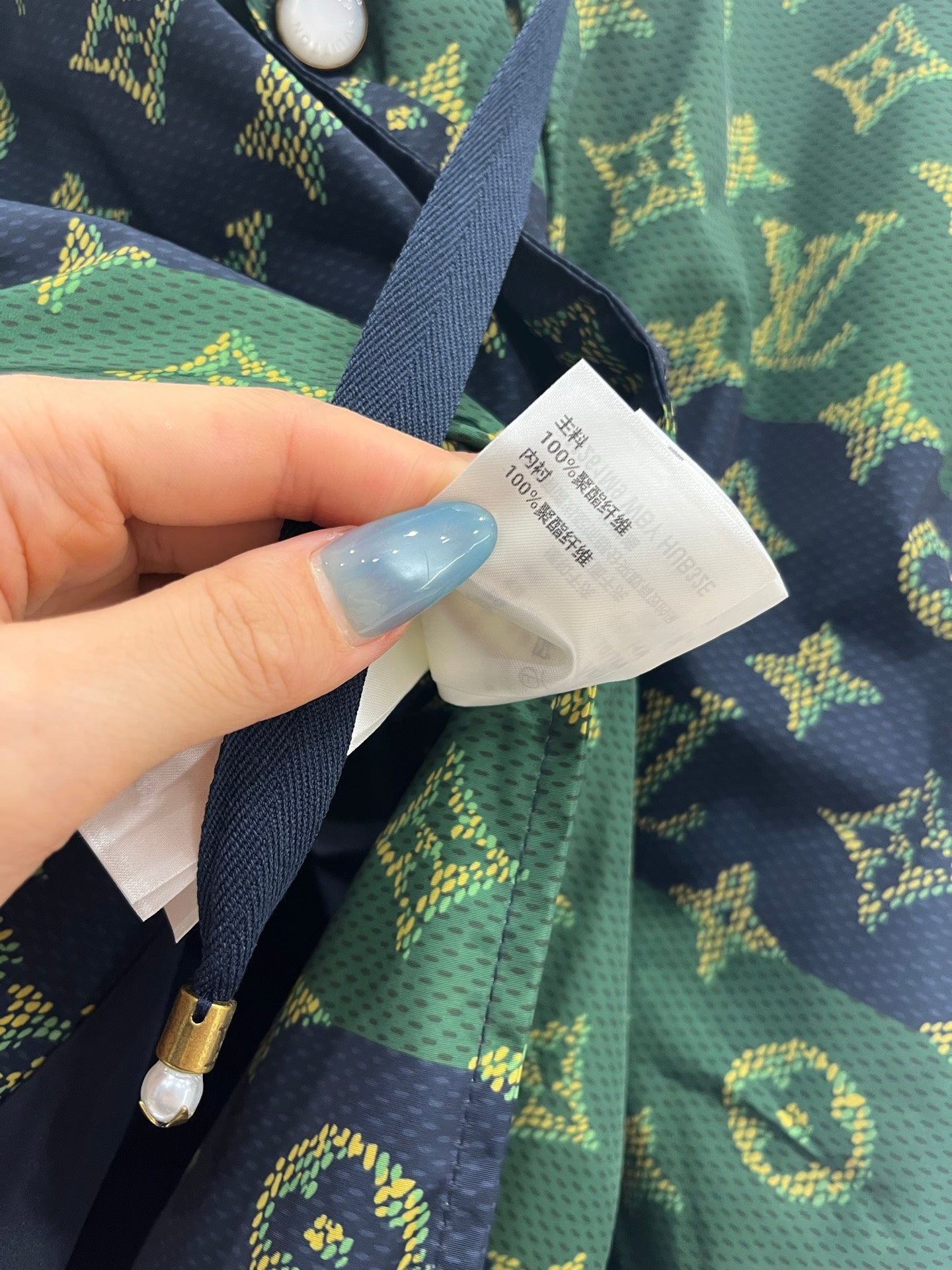 25fw Hooded Old Flower Charge Coat