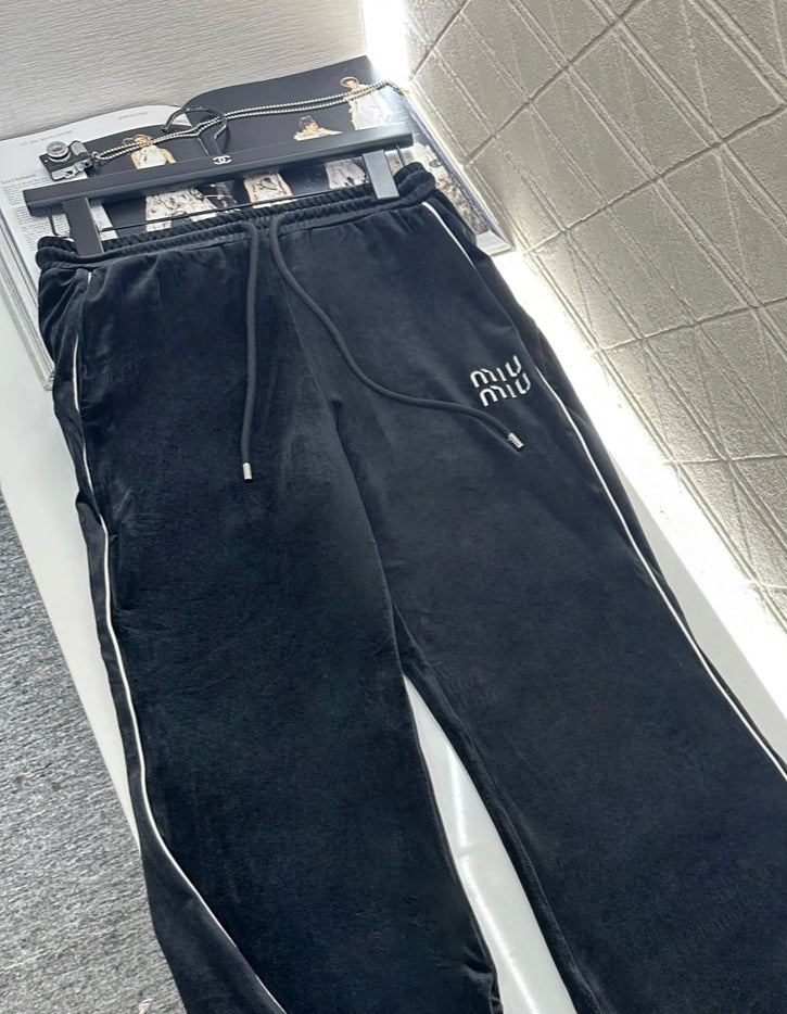 25fw Hooded jacket wide leg pants set