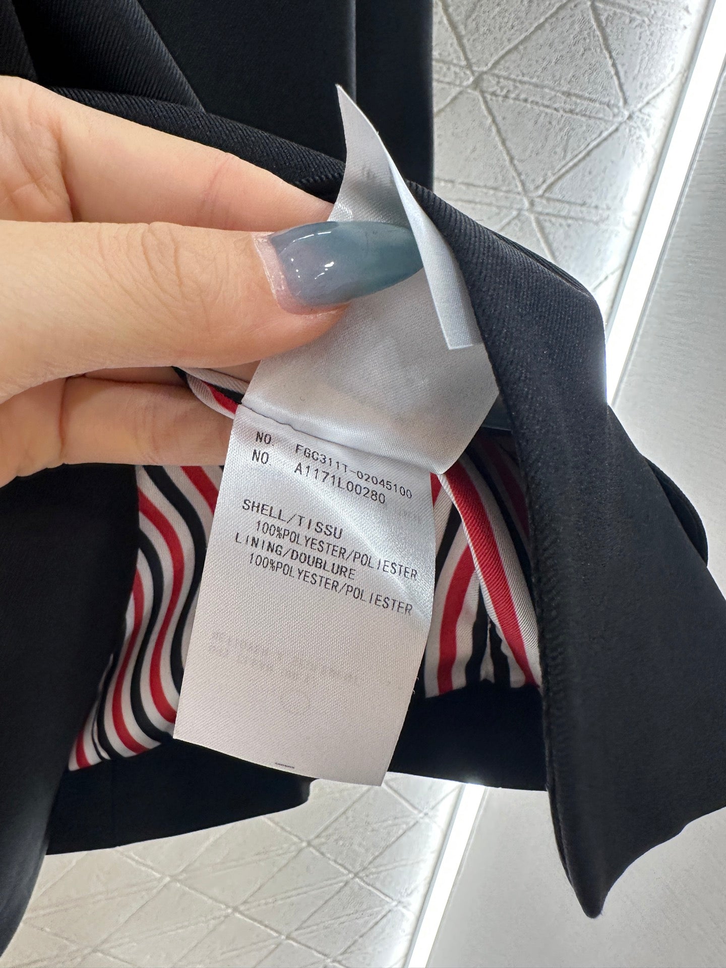 25fw Shoulder shaped suit jacket