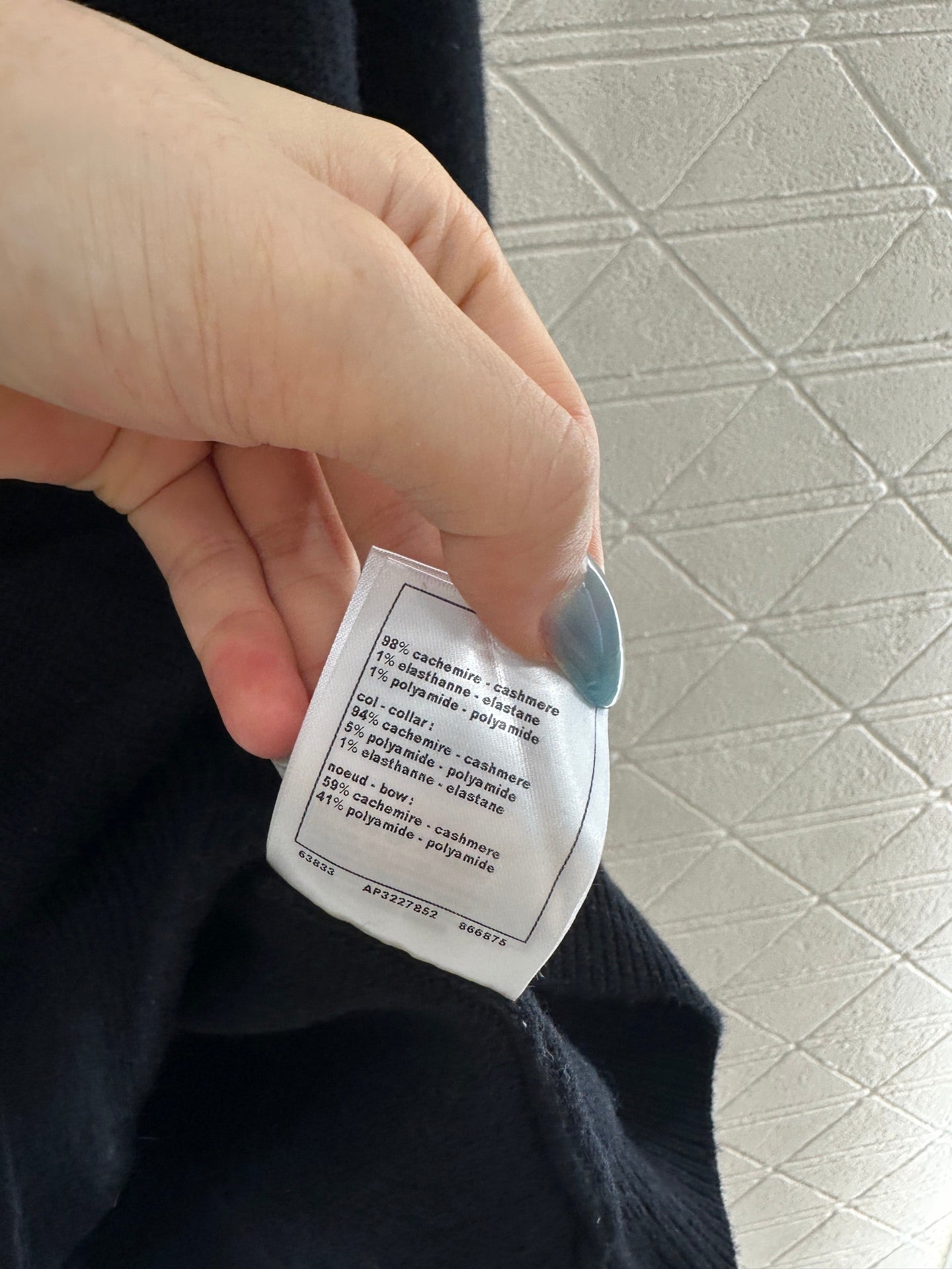 25fw Hooded bow knit dress