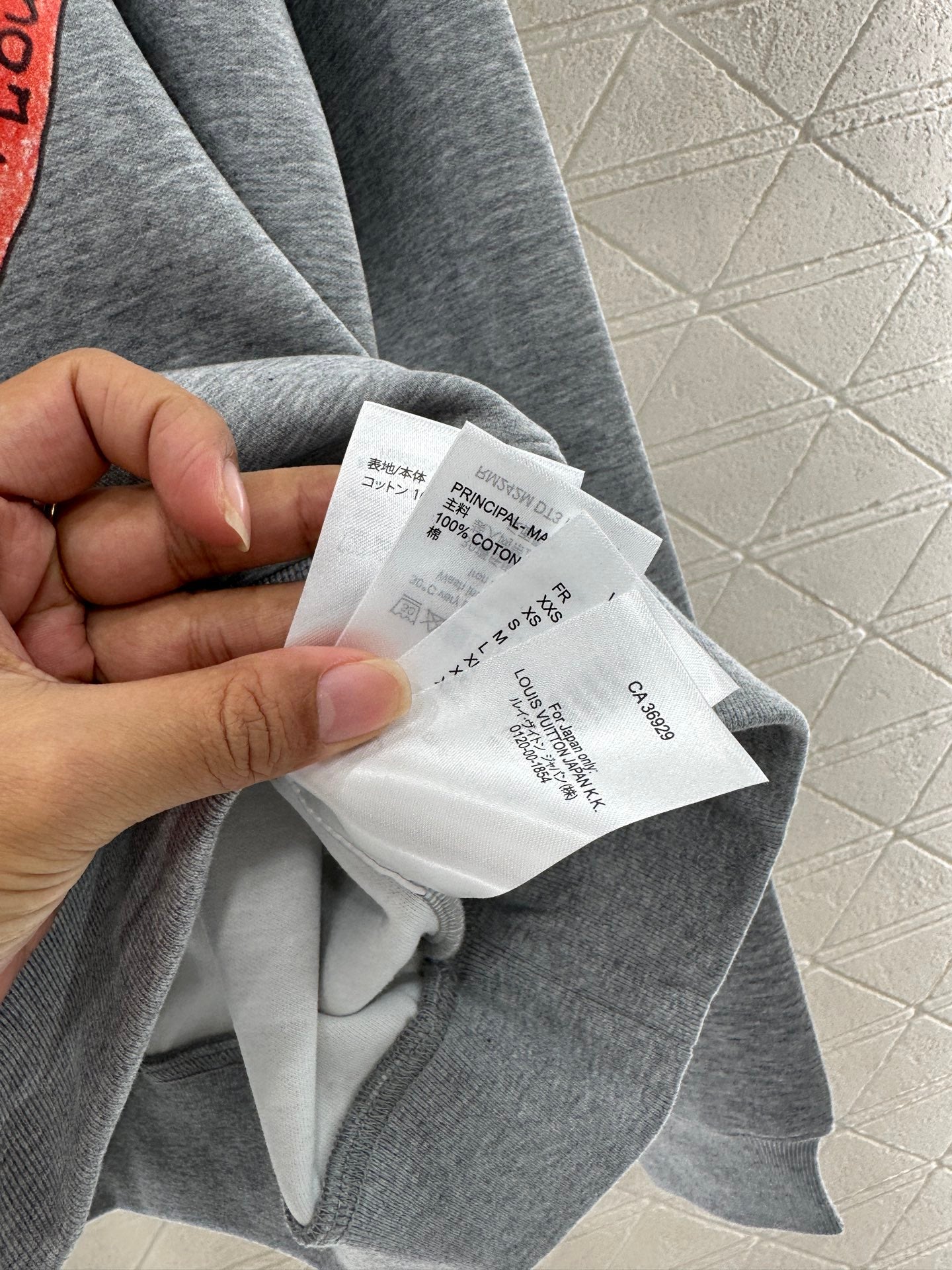 Hooded chain printed hoodie