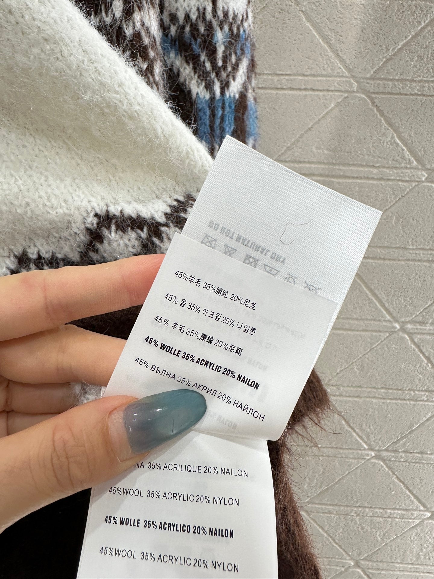 Half open collar Fel Island Knitted Top