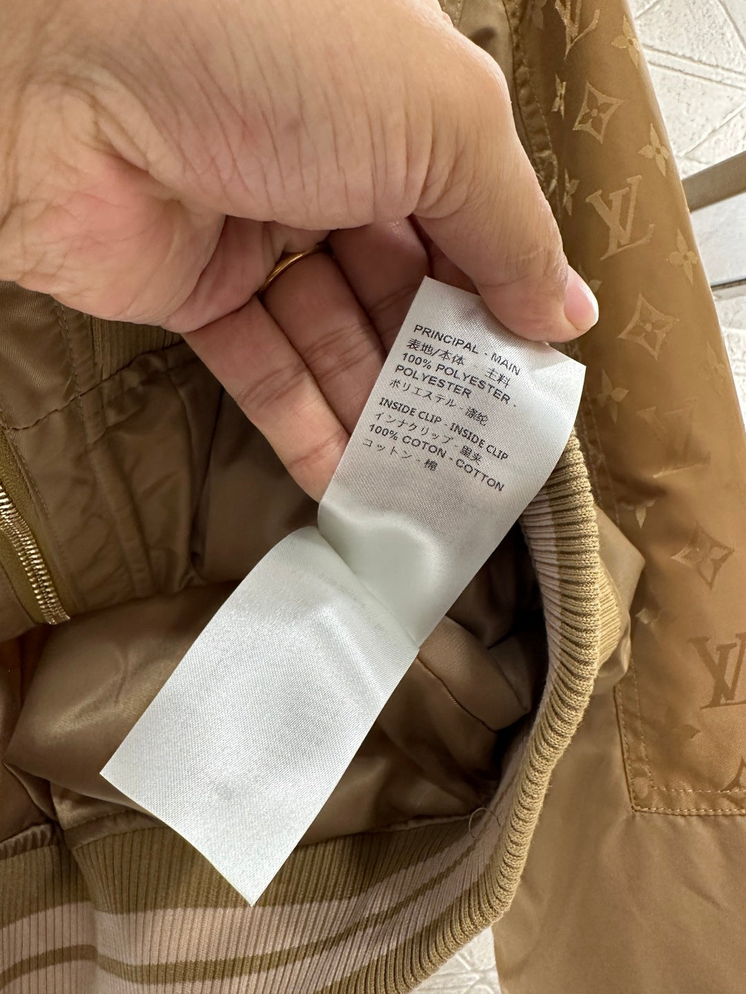 Standing collar cotton jacket