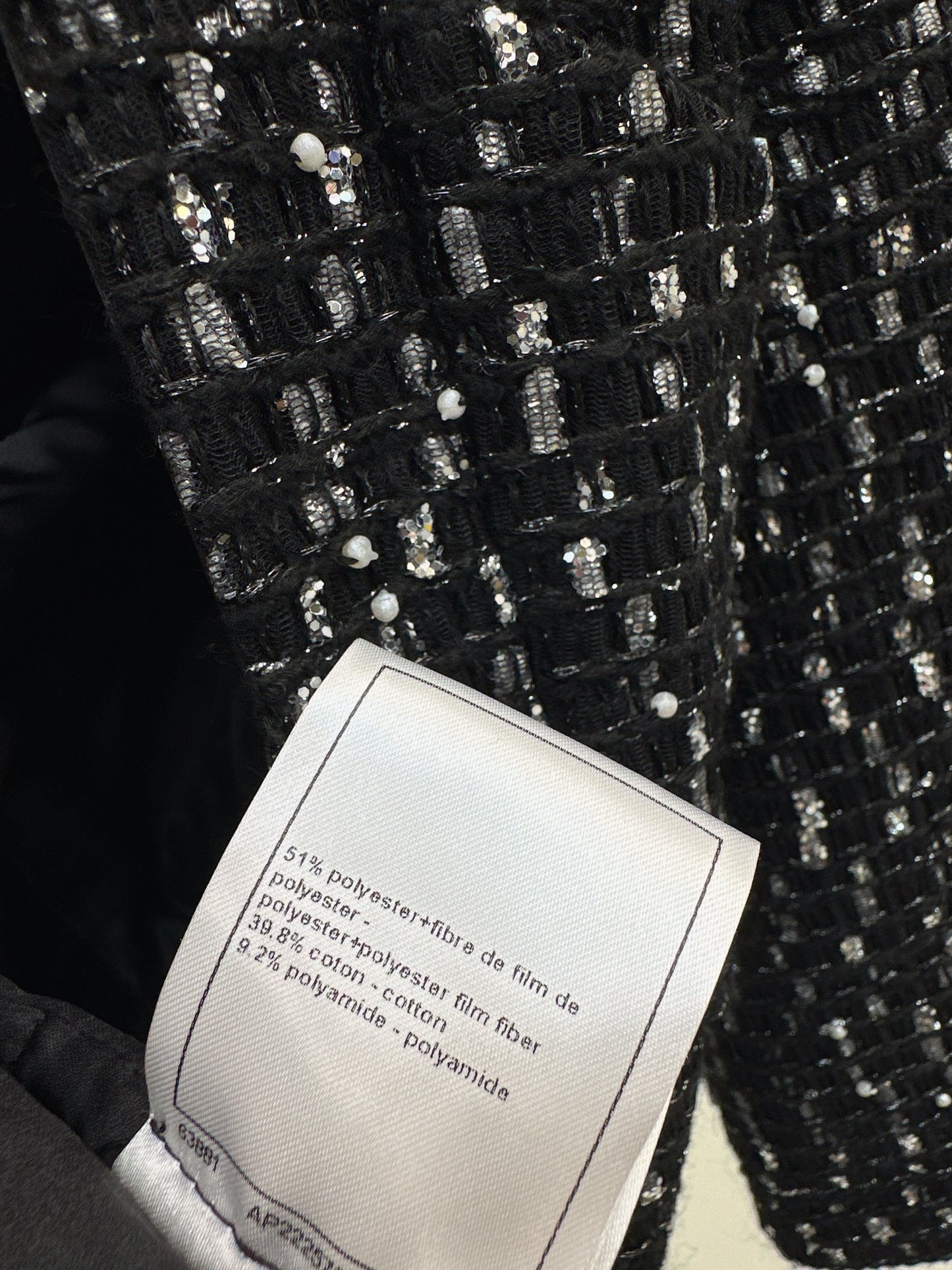 Wind glitter woven strap decorative jacket