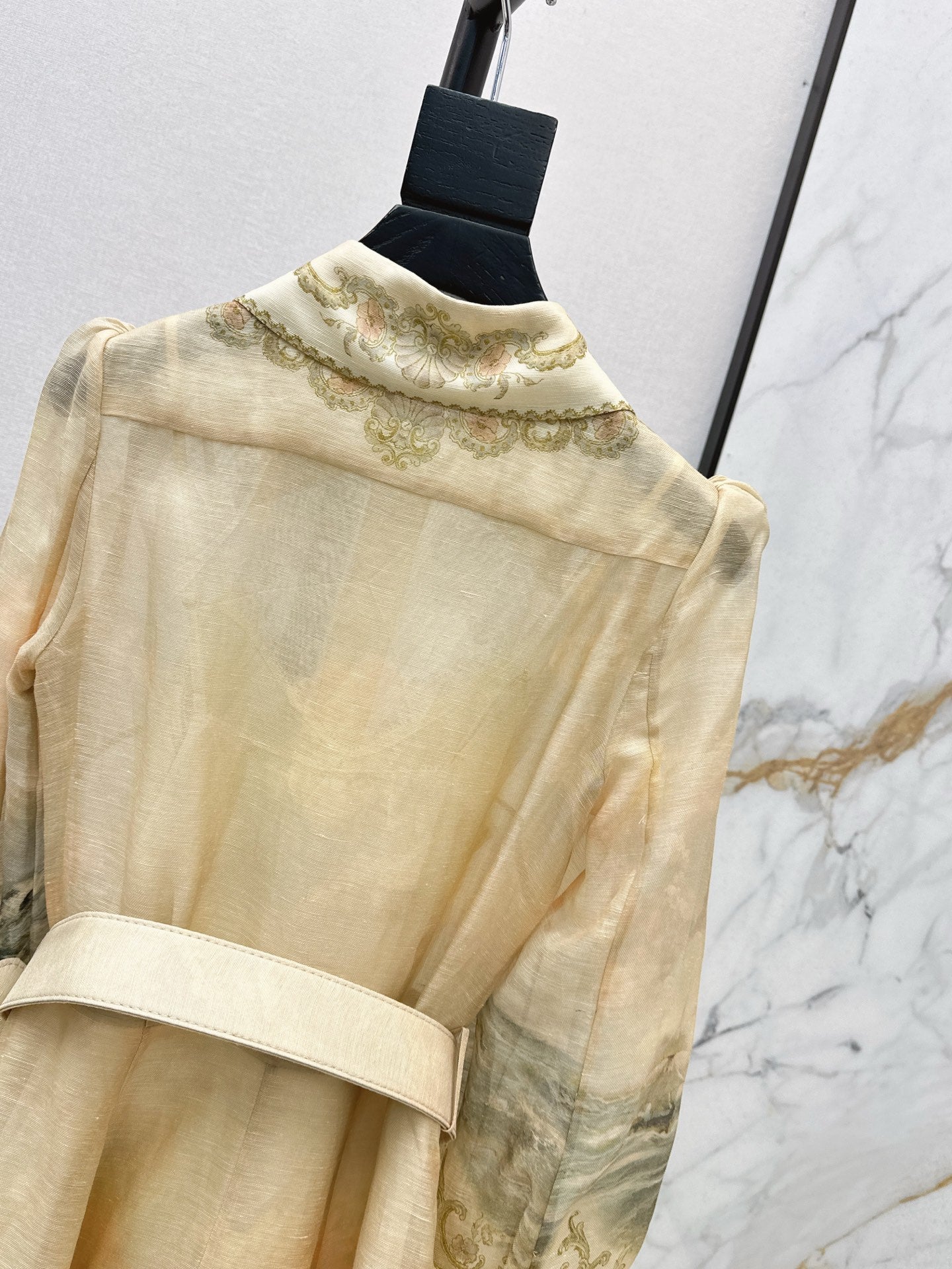 Holiday style printed dress