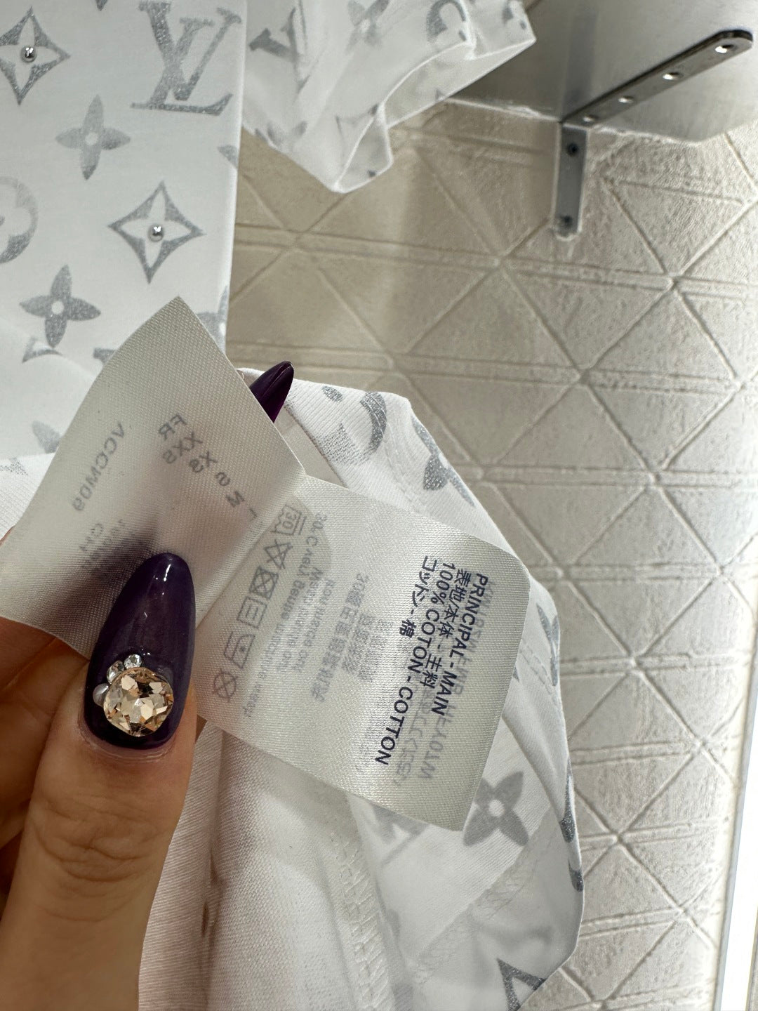 Round neck willow print ๐๐๐