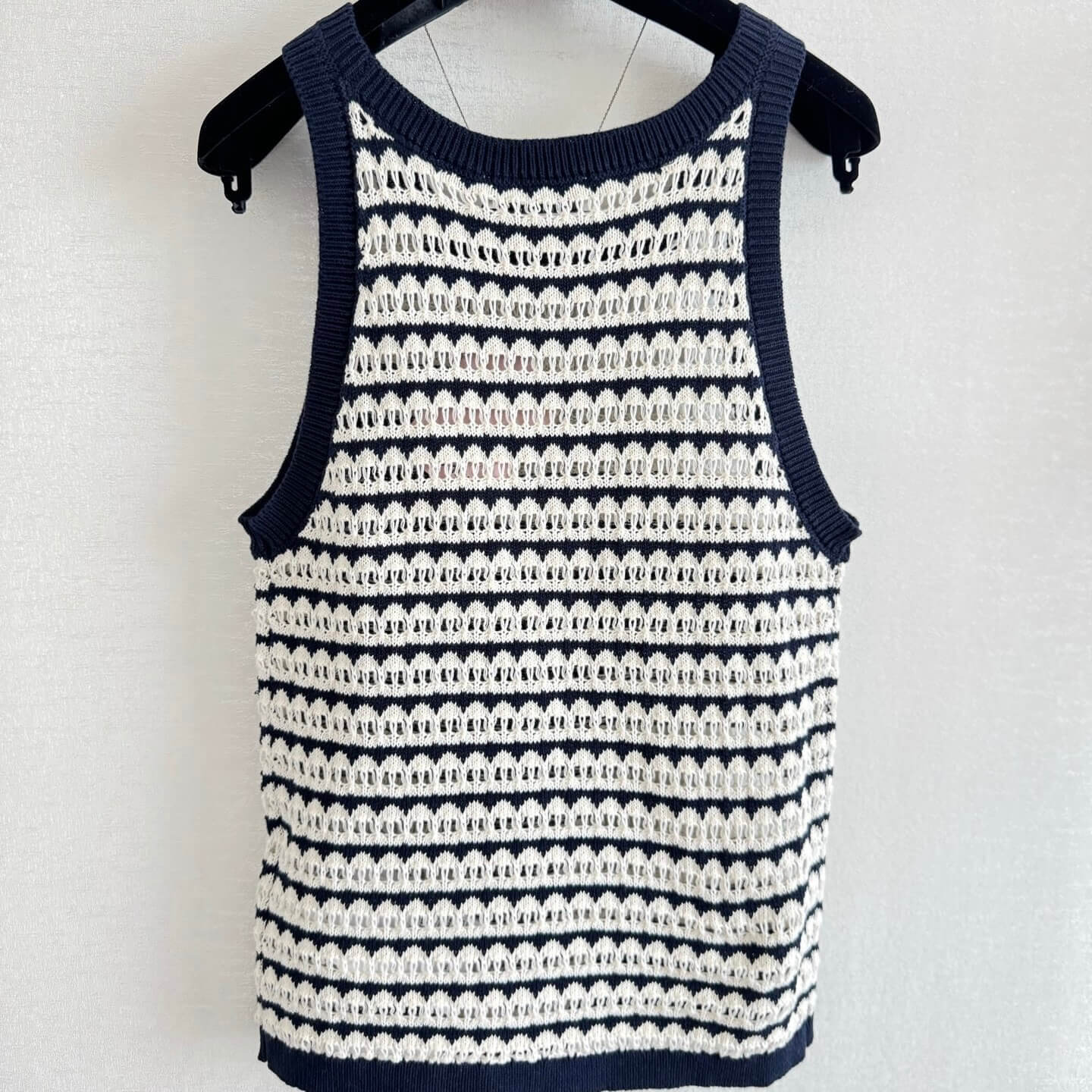 Vacation Style Openwork Vest