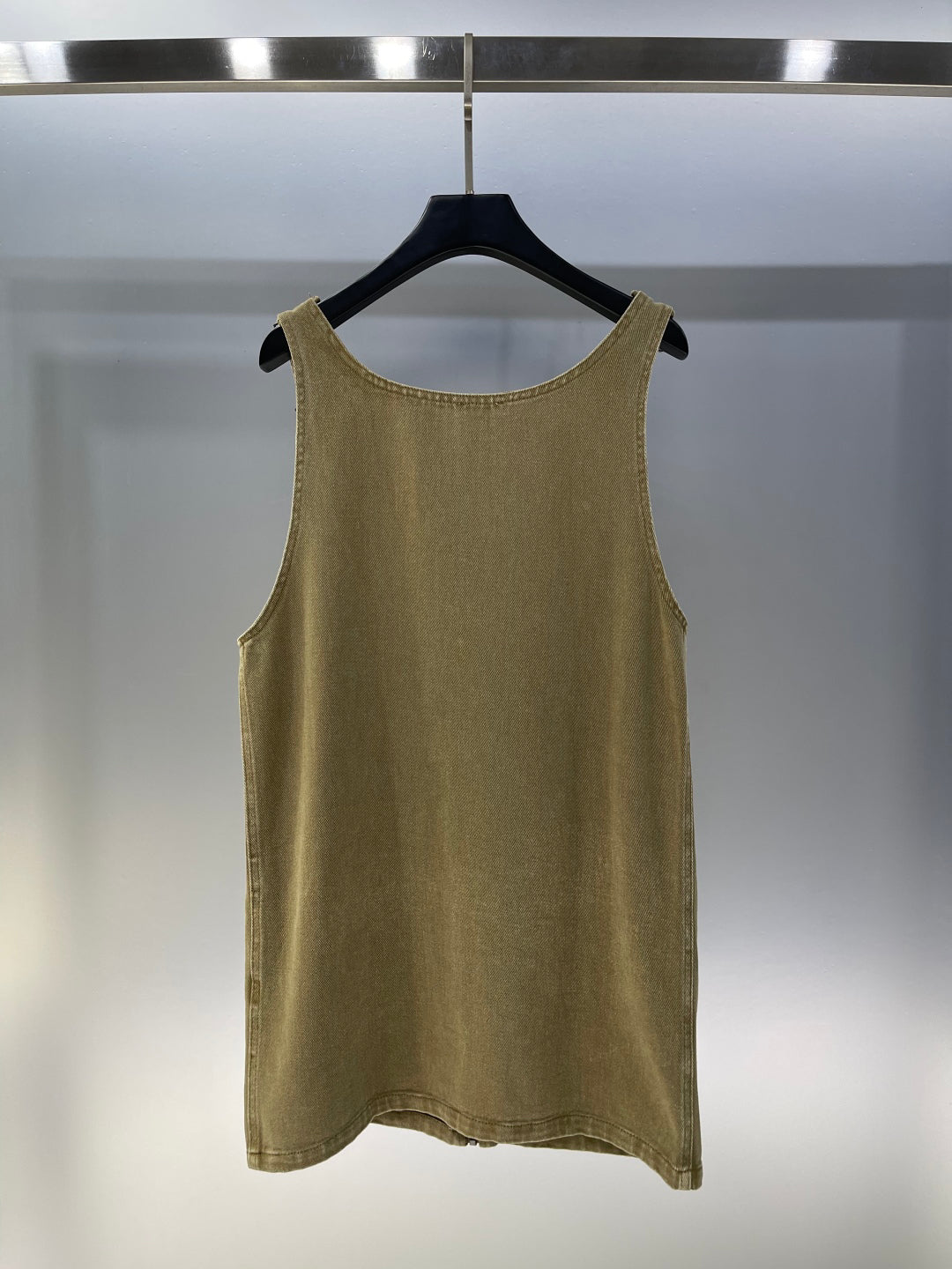 25 new letter jacquard denim overalls skirt