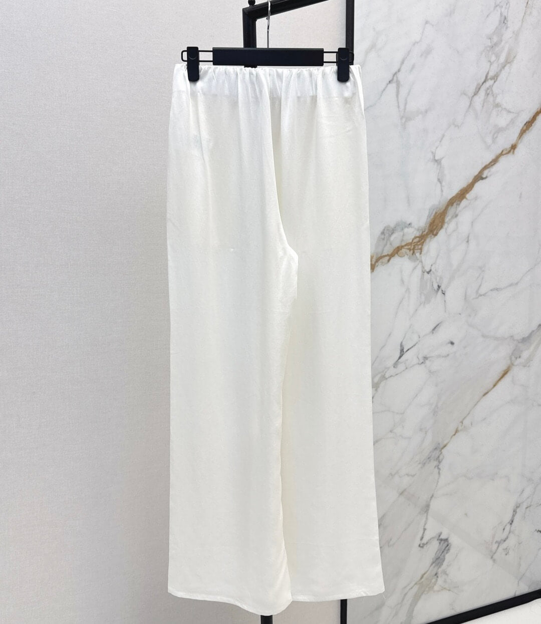 Unlined Wide-Leg Trousers