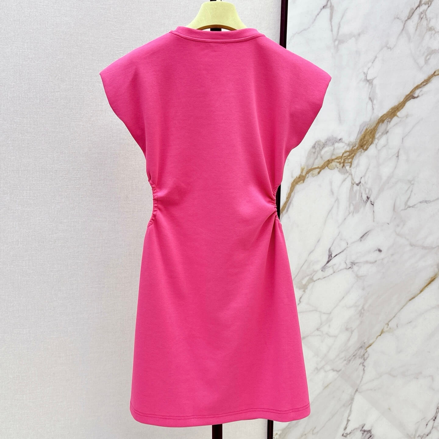 Casual-Chic Belted Cutout Dress