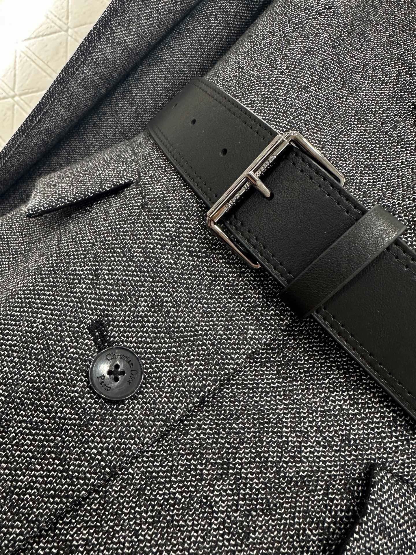 25fw Shawl lapel waistband suit multiple piece set