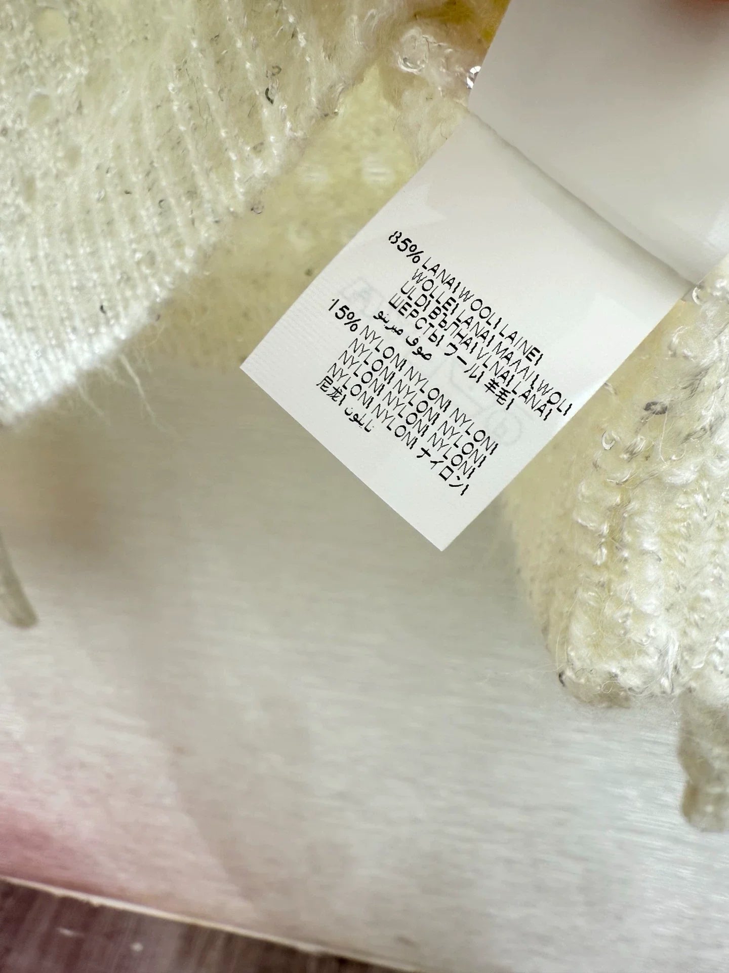 25fw Hollow knit sweater