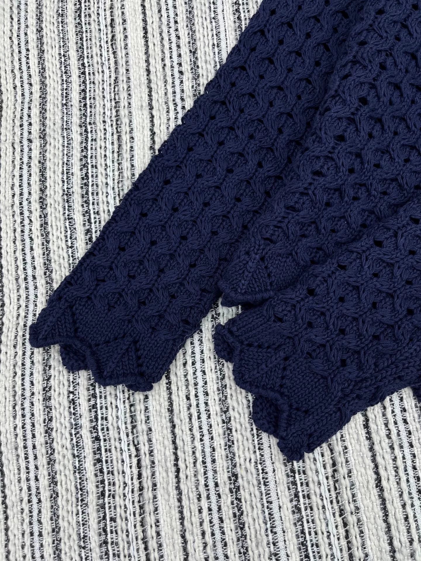 25fw Heavy industry hook flower lapel jacket