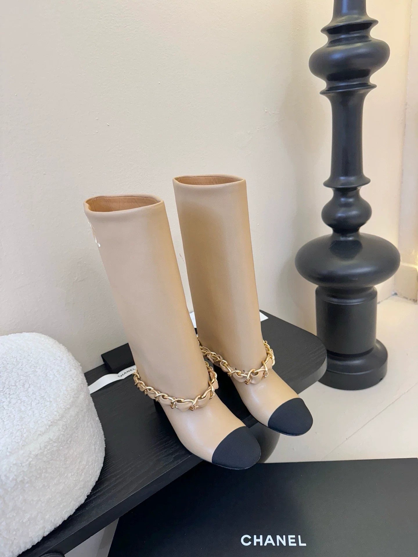 25SS new chain knight boots