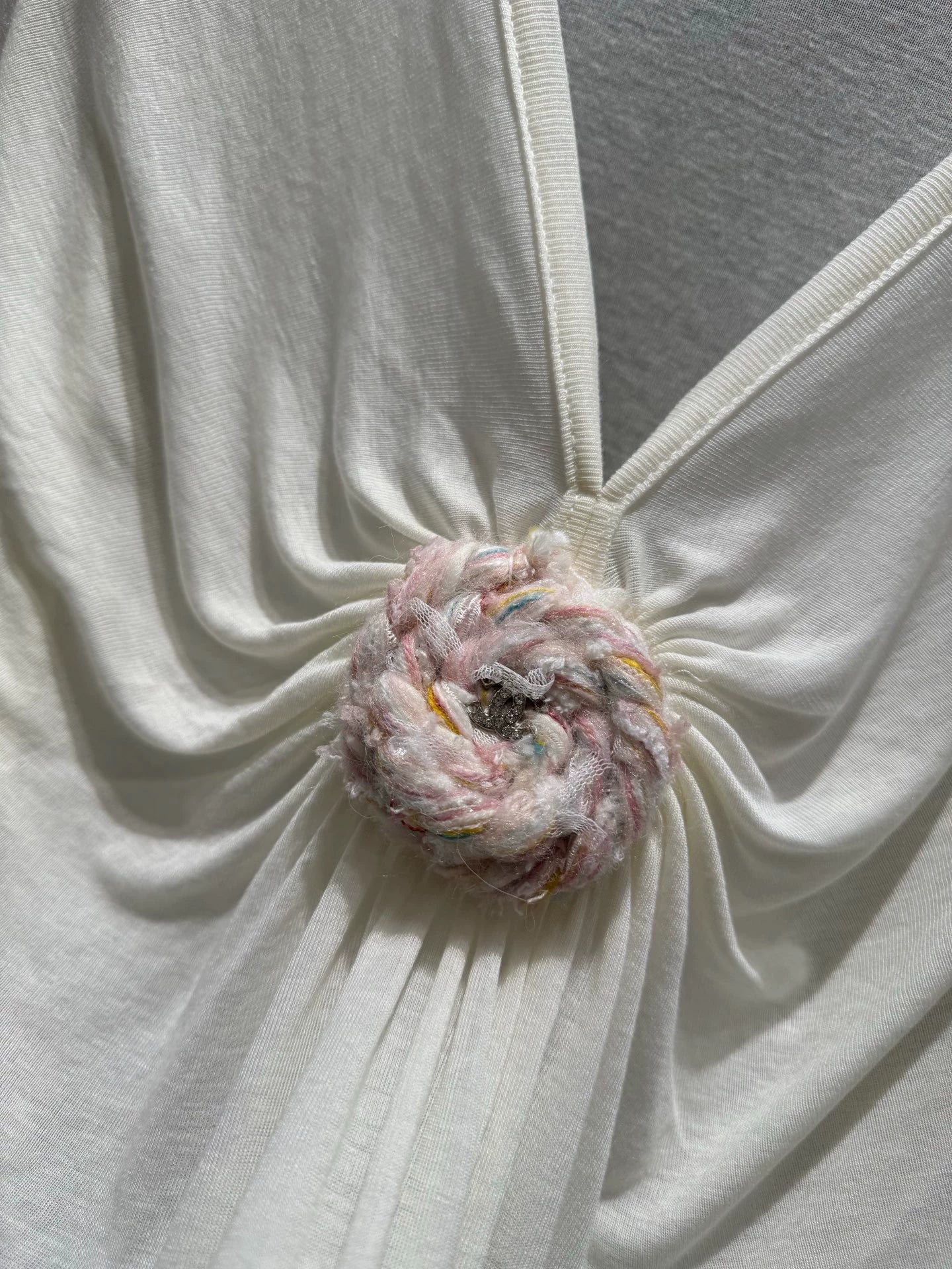 25fw V-neck top (vintage series)