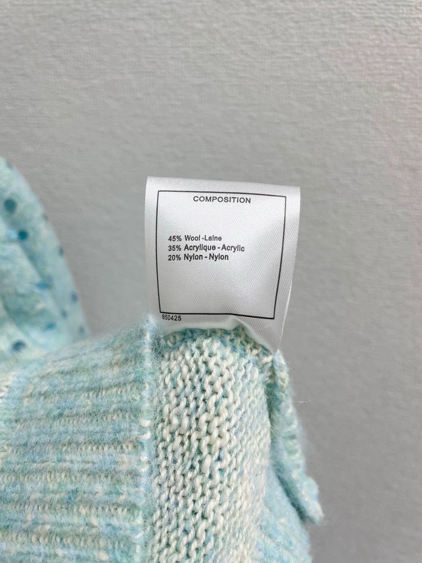 25fw Sequined lapel cardigan