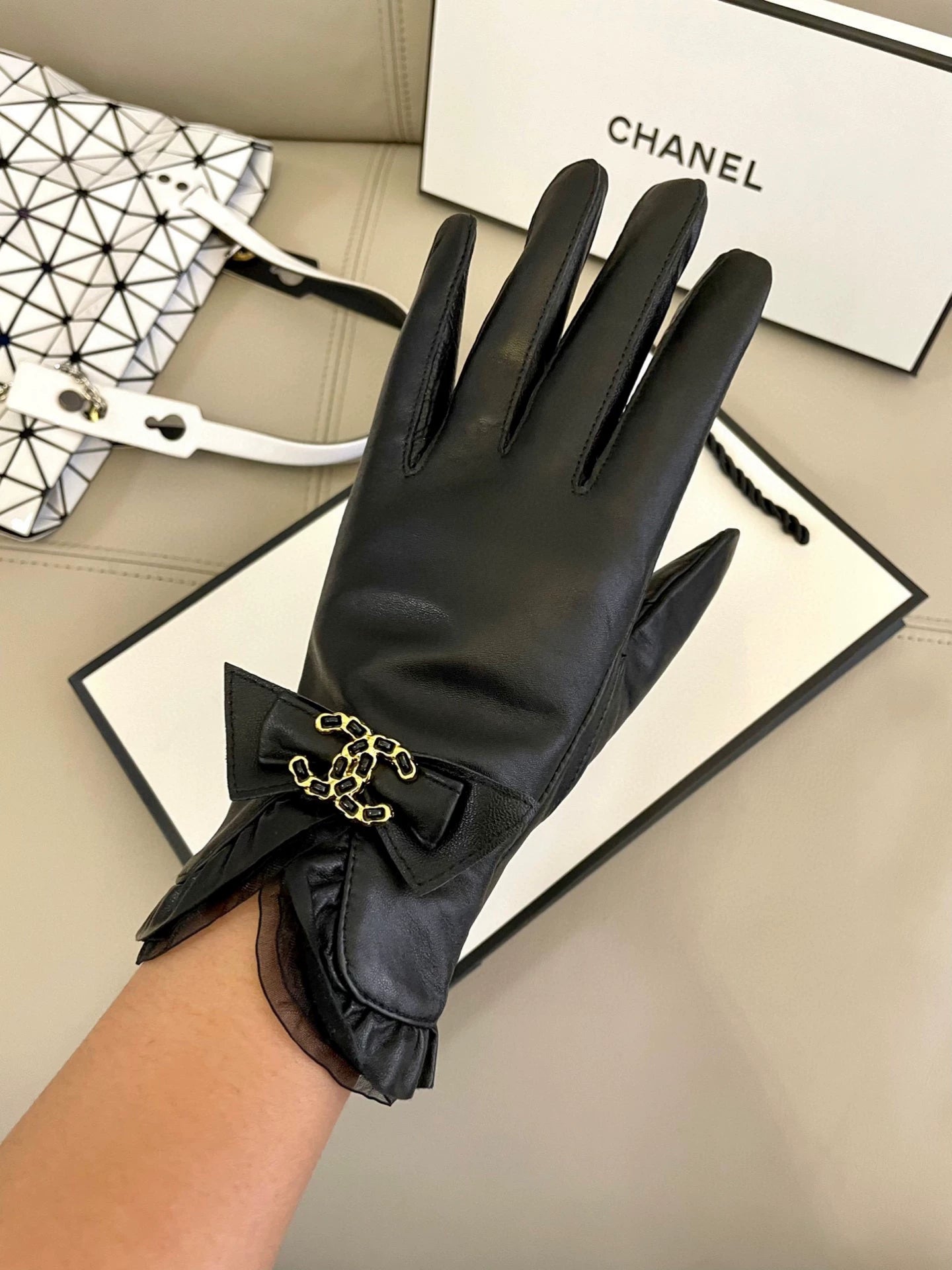 lambskin gloves
