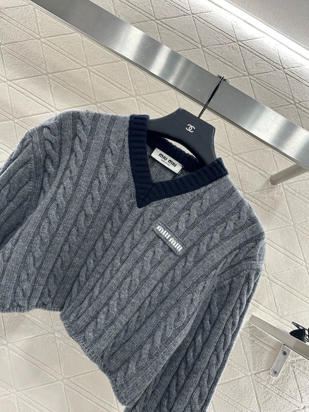 25fw Fried Dough Twists knitting sweater