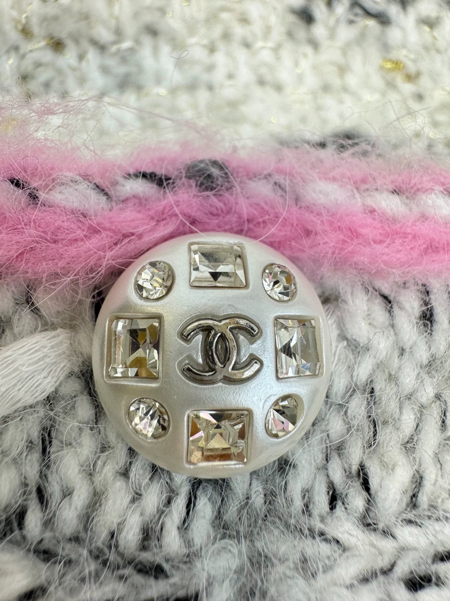 Coarse woolen knitted jacket