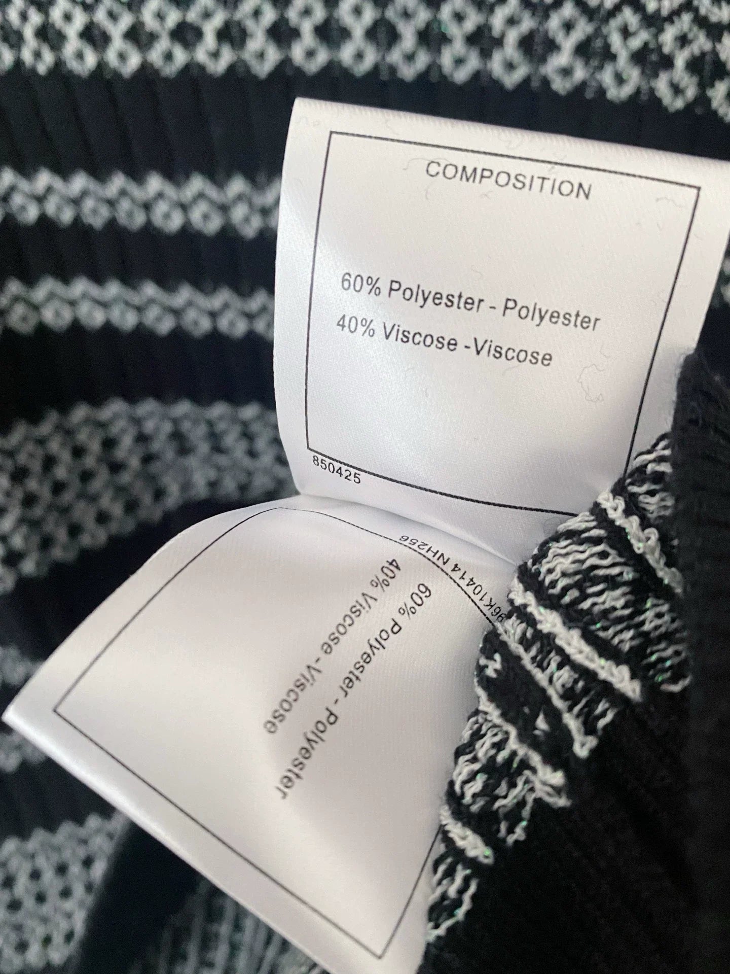 25fw Striped Knitted Long Sleeve