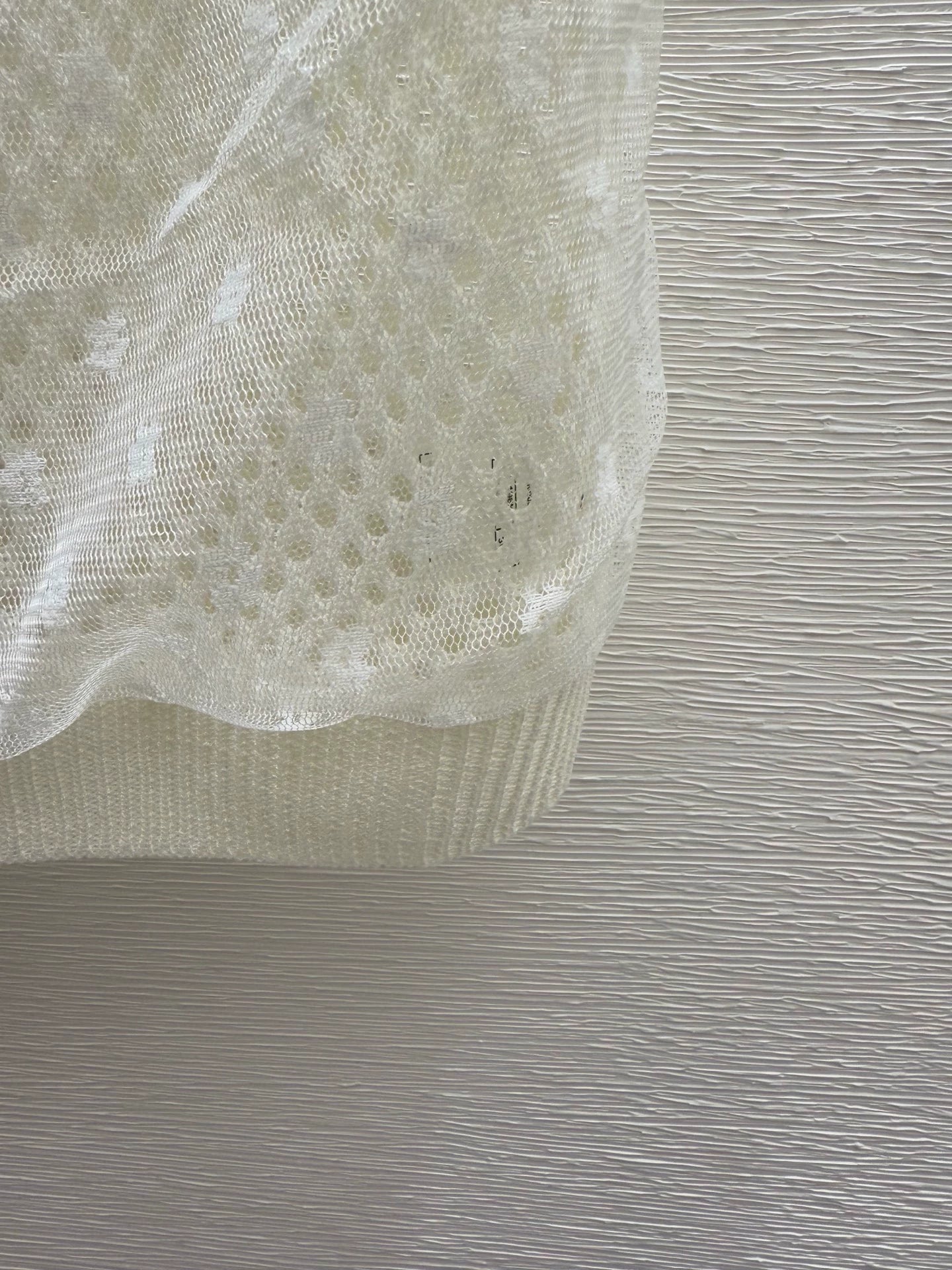 25fw Fake two knitted short sleeves