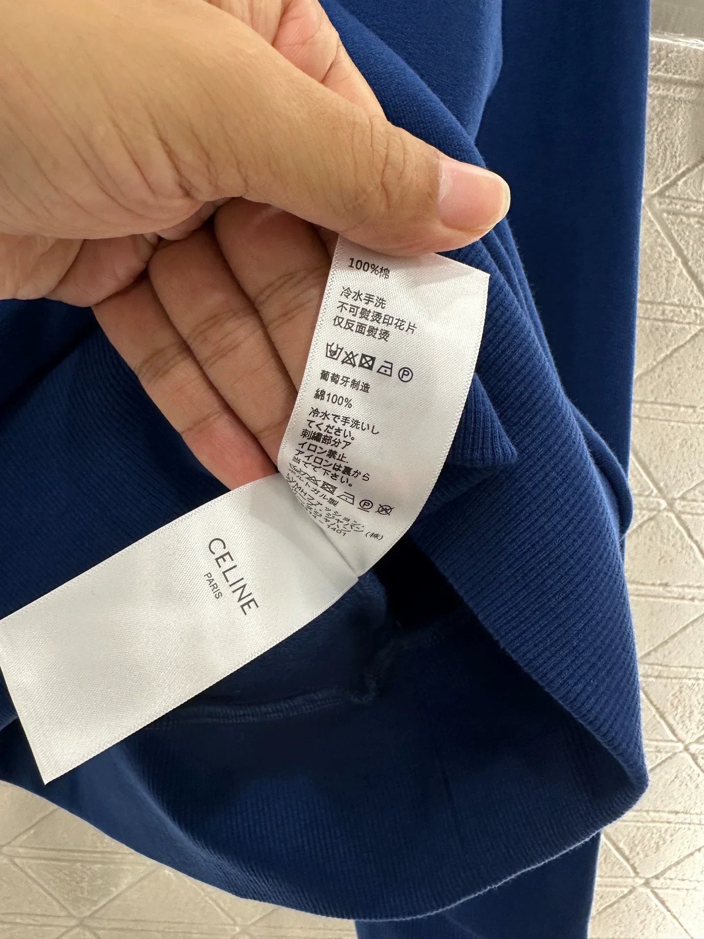 25fw Printed round neck hoodie