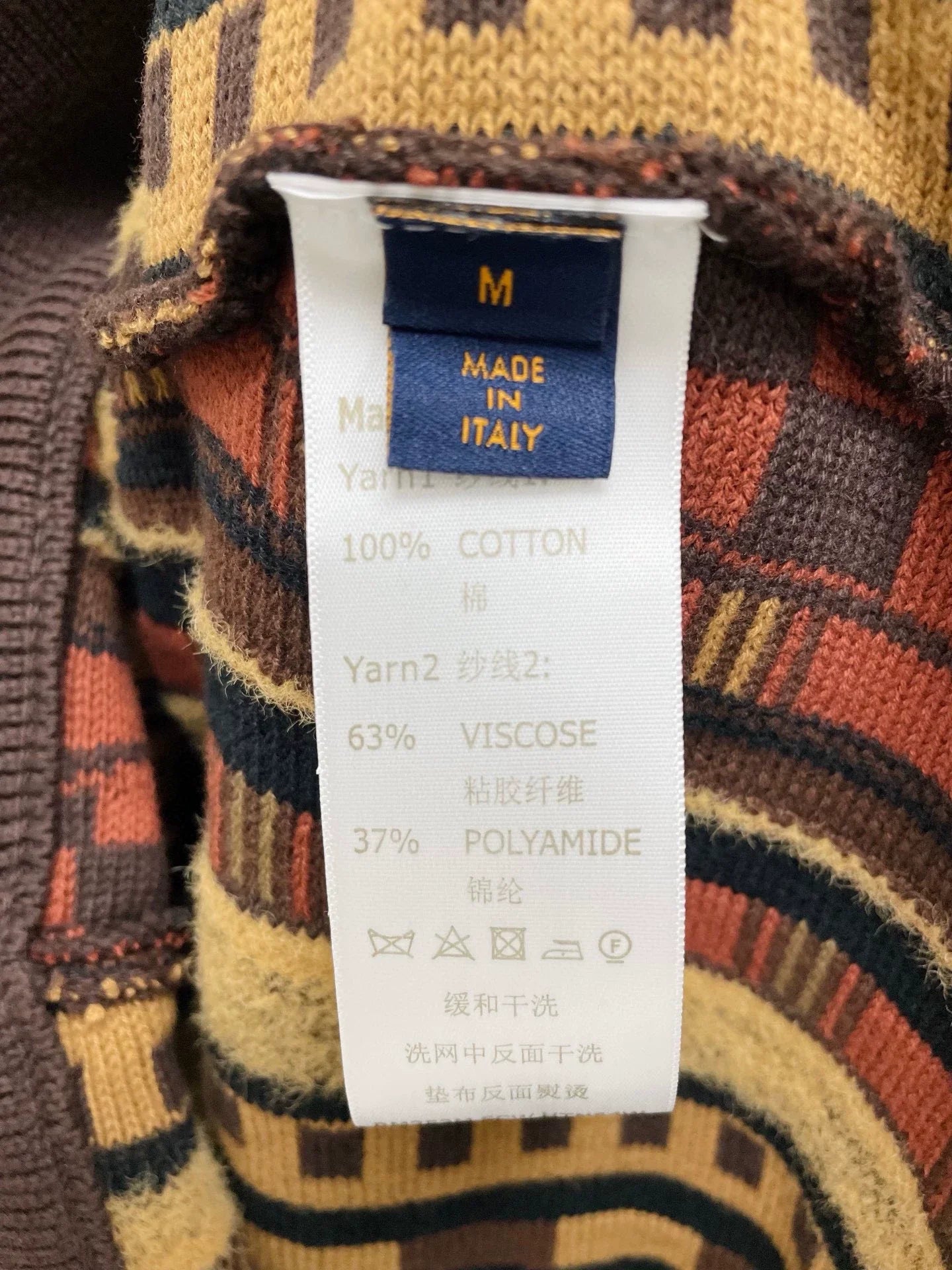 25fw Flower jacquard knitted sweater