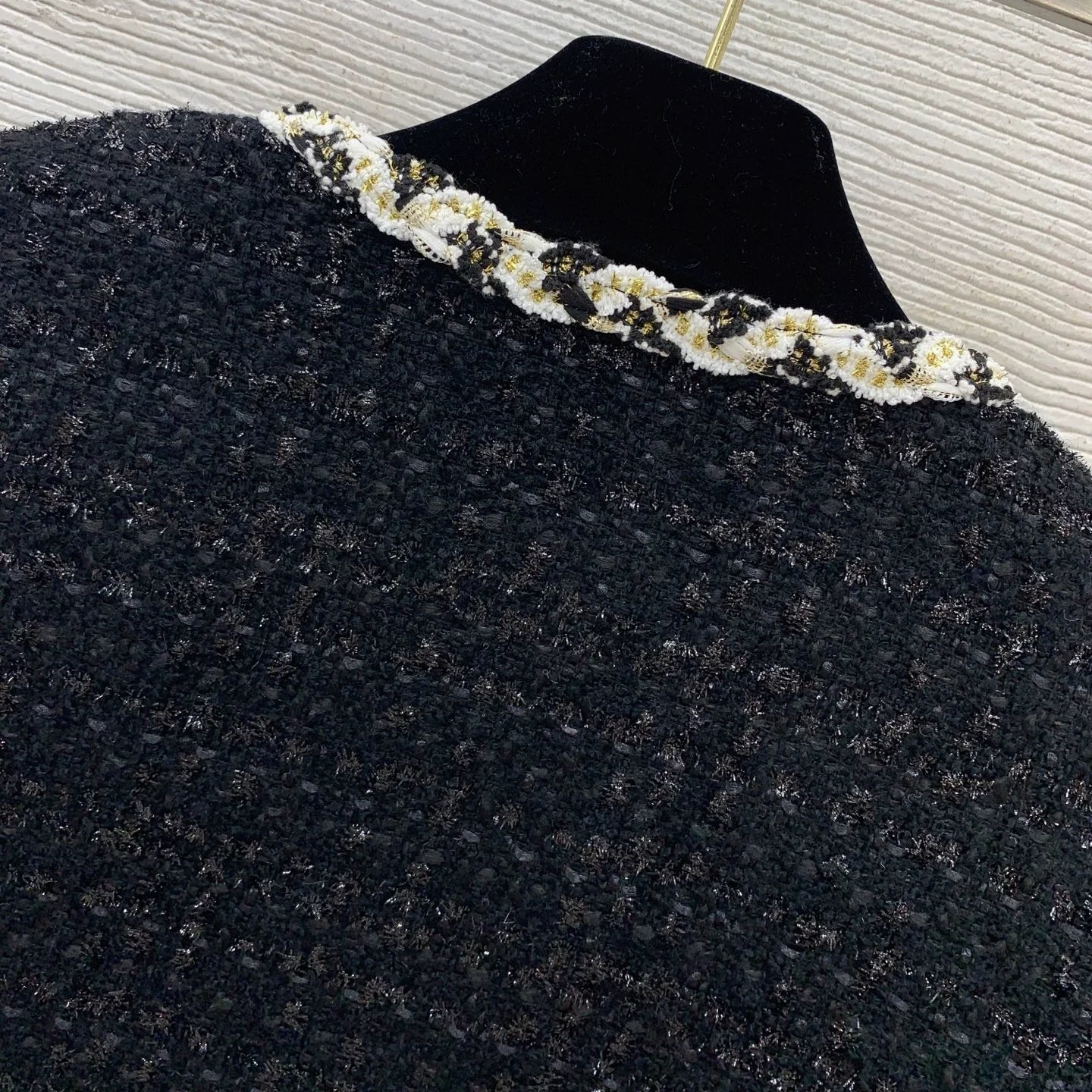 25fw Silver silk woven blended jacket