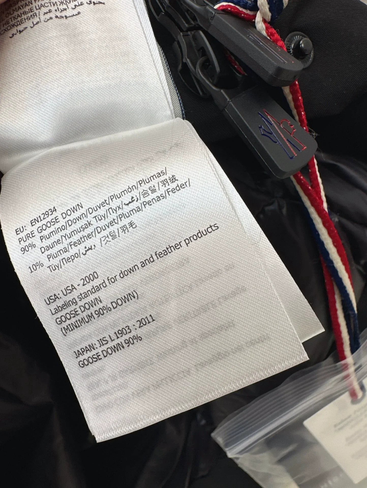 25fw Waist up big fur collar down ski jacket