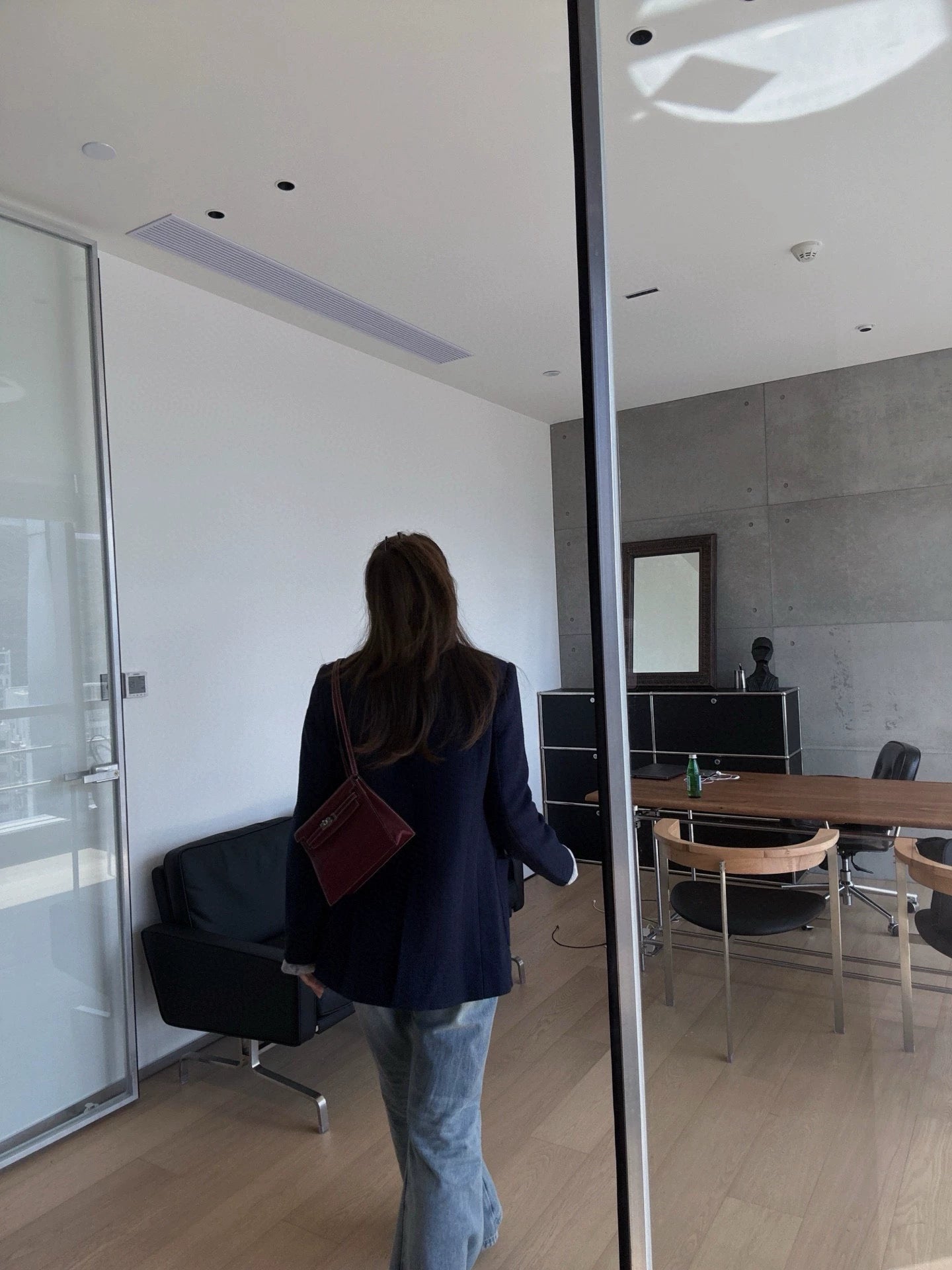 Coarse woolen pocket embroidered suit