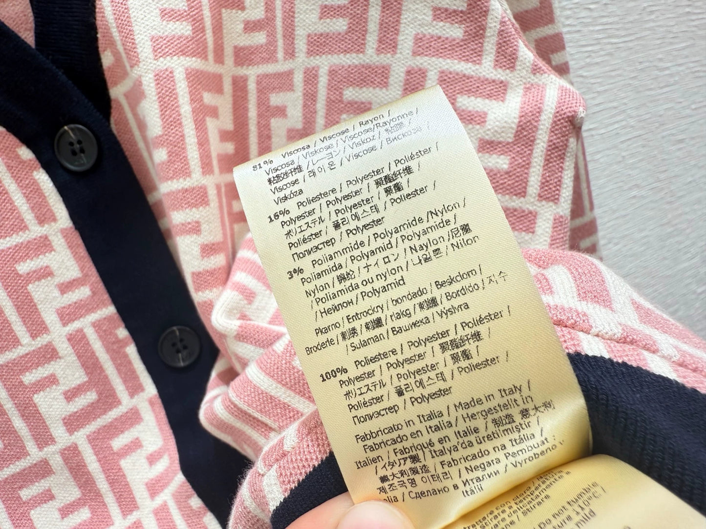 25fw Old flower knitted cardigan