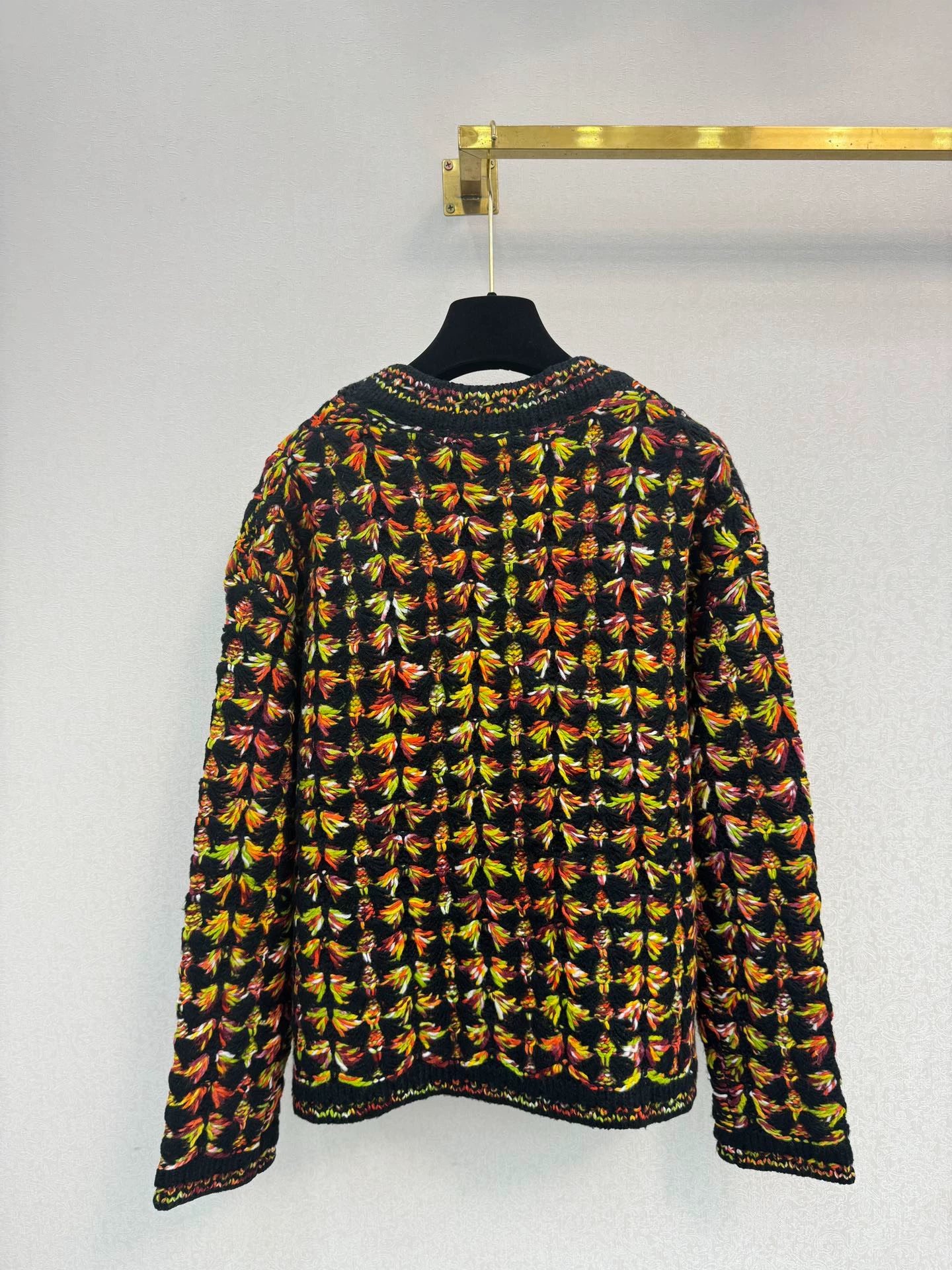 Colorful Knitted Cardigan
