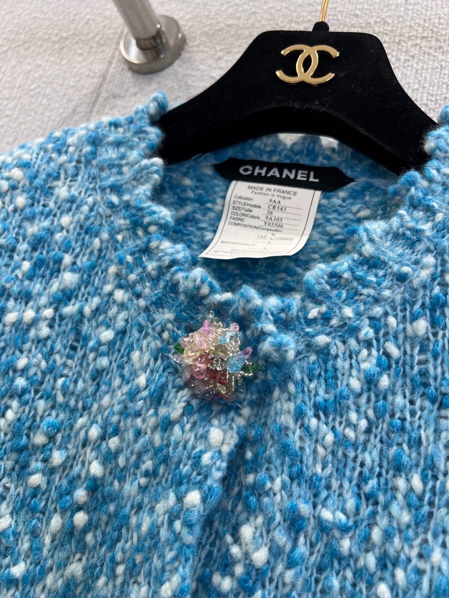 25fw Polar cashmere cardigan(Medieval Series)