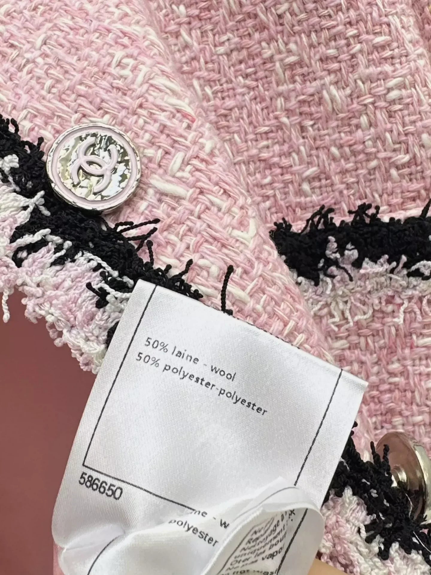 25fw Tweed jacket with braided trim