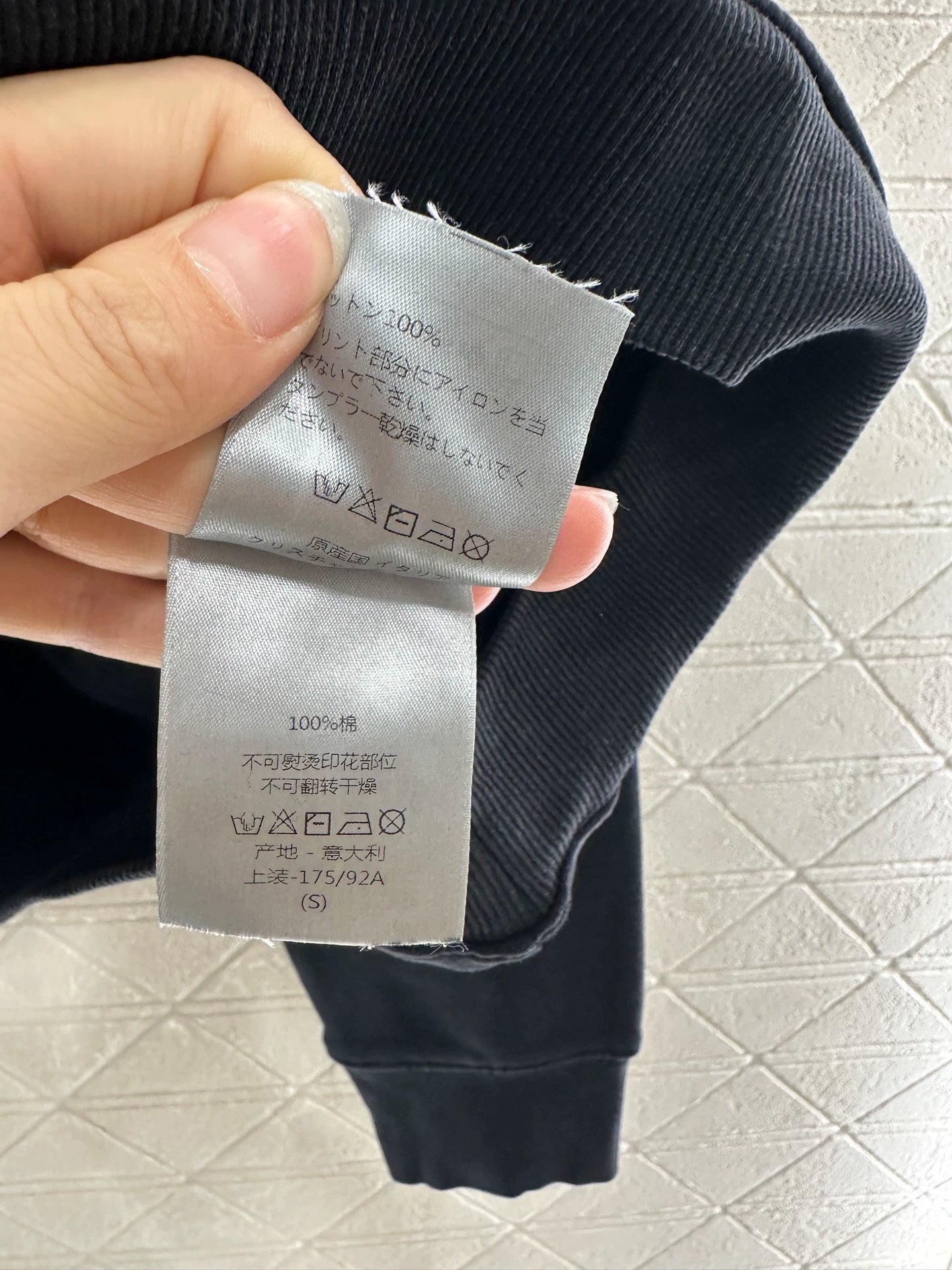 25fw Zipper embroidered hoodie