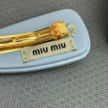 25 Leather Triangle Hairpin