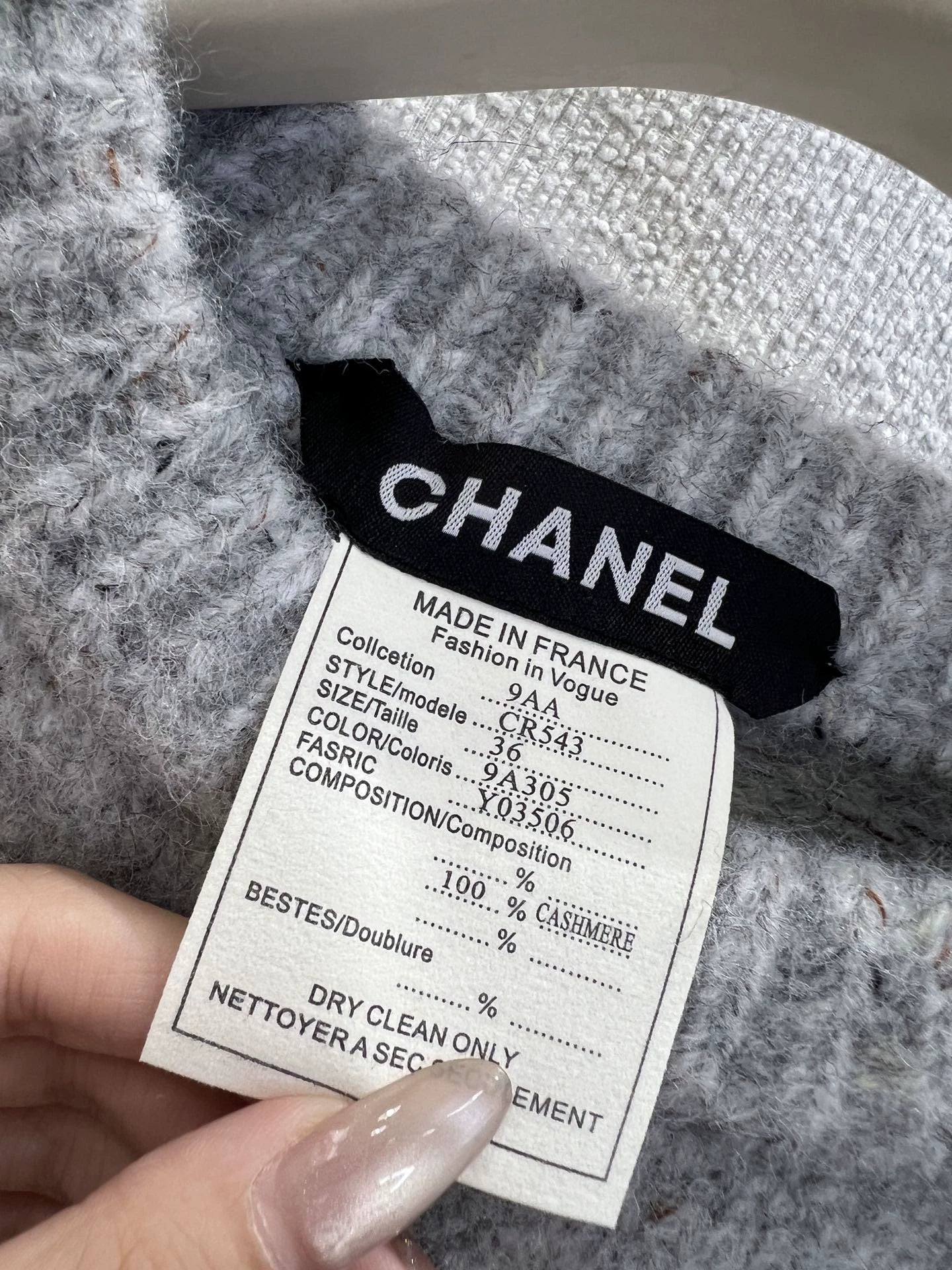 Indian silk patterned wool knit sweater