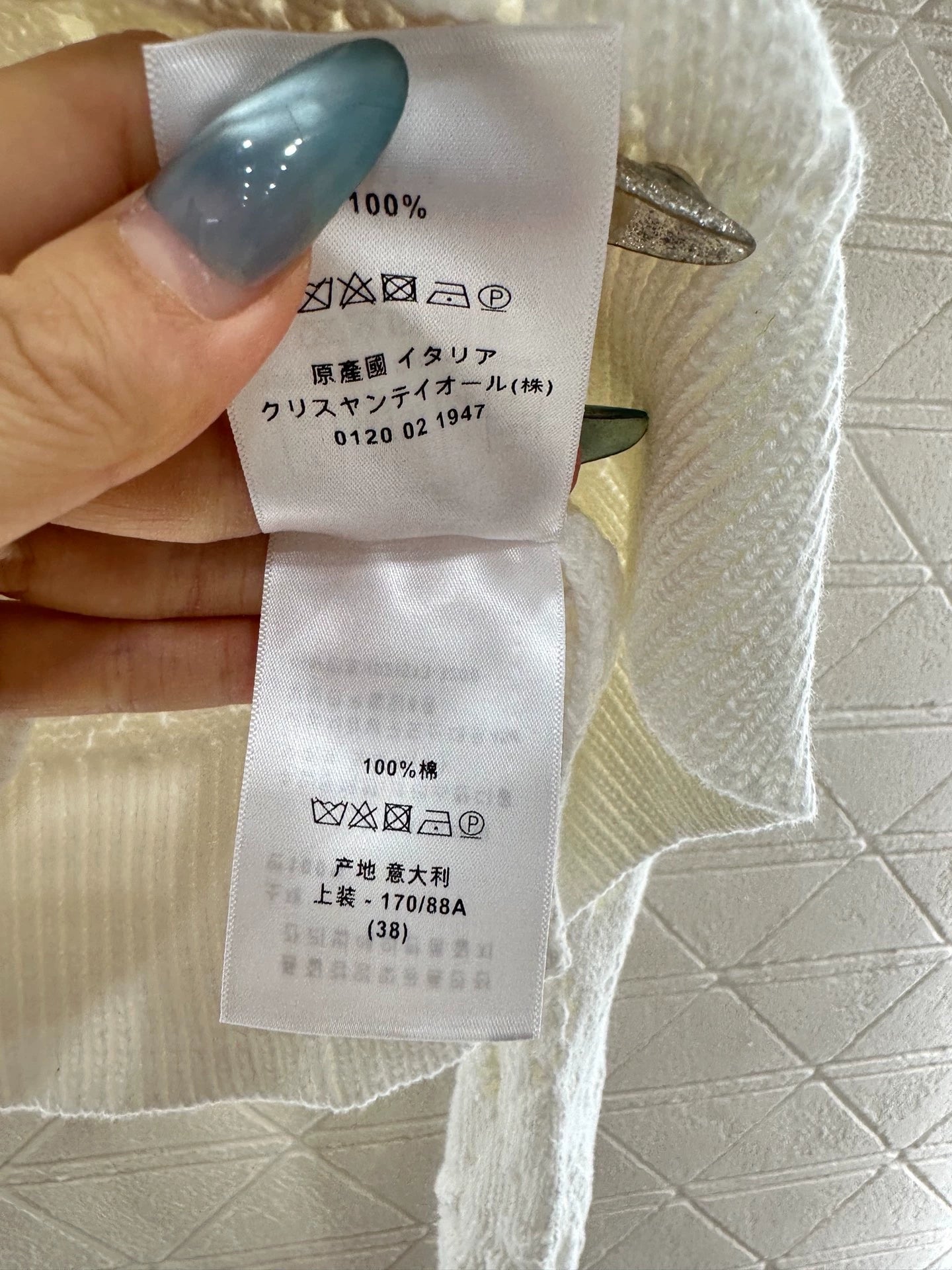 Hollow jacquard knitted pullover sweater