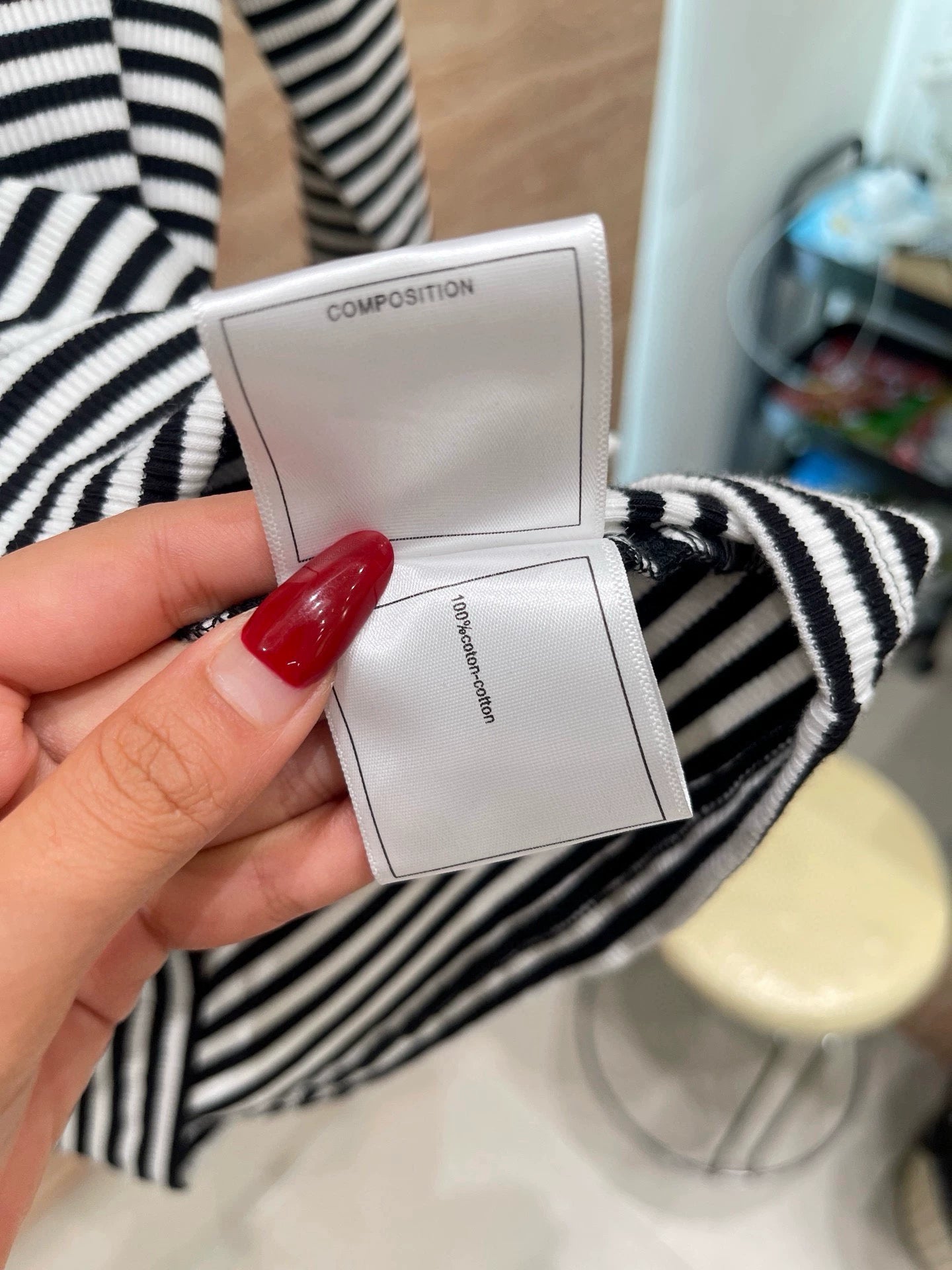 25fw Contrast striped long sleeved knitted sweater (vintage series)