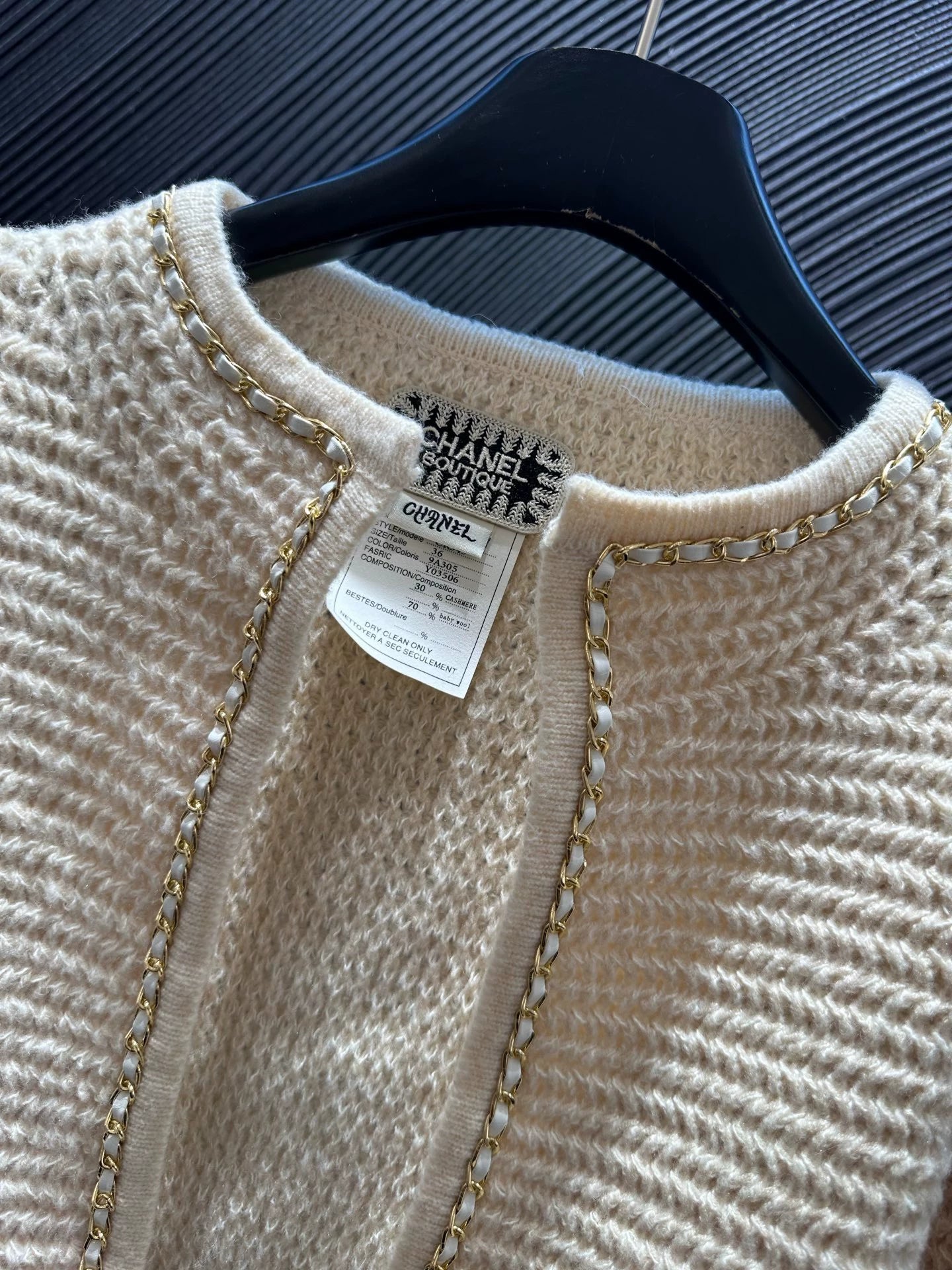 French style small fragrance knitted cardigan(vintage series)