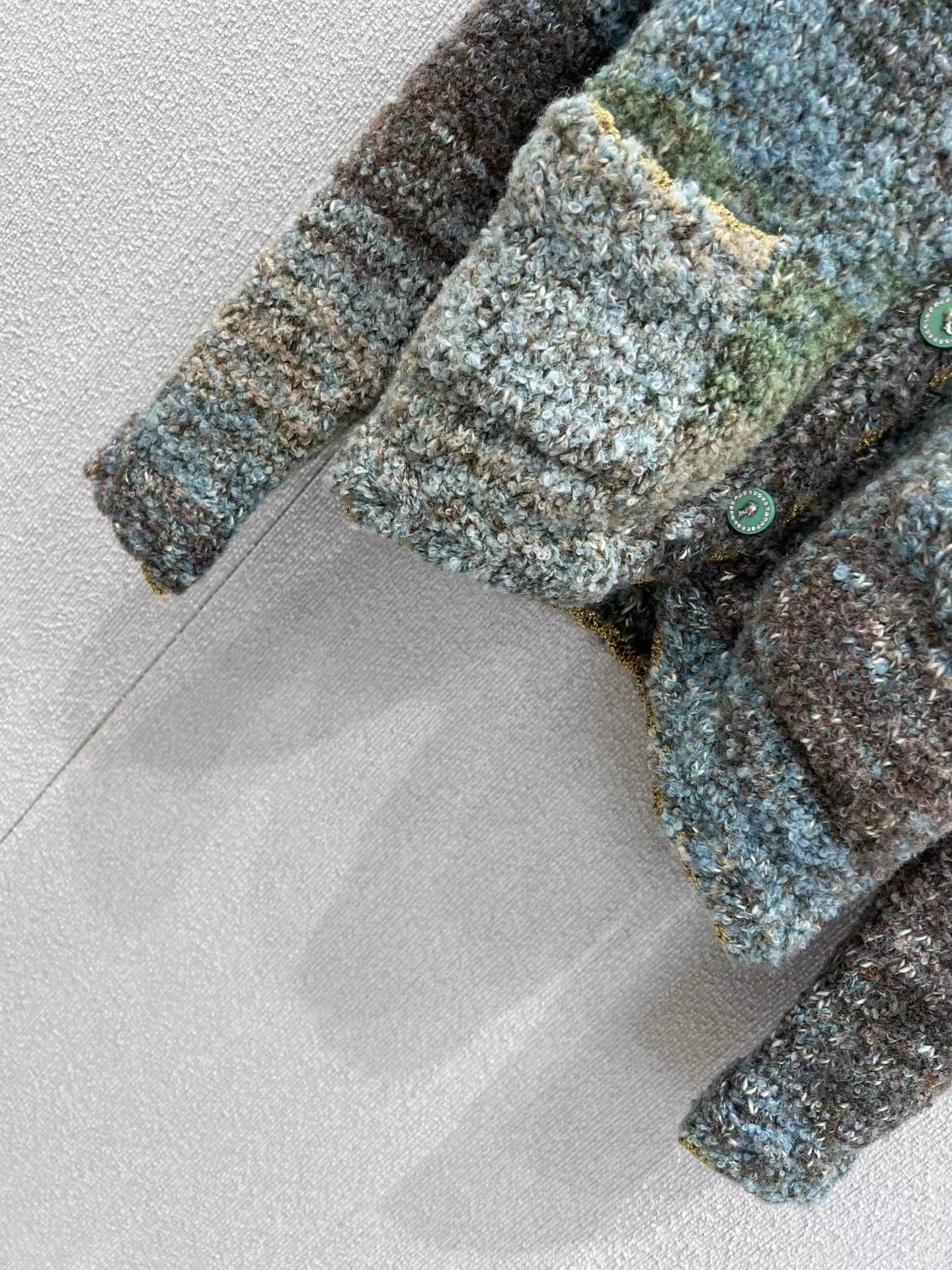 Misty Forest V-neck Knitted Cardigan