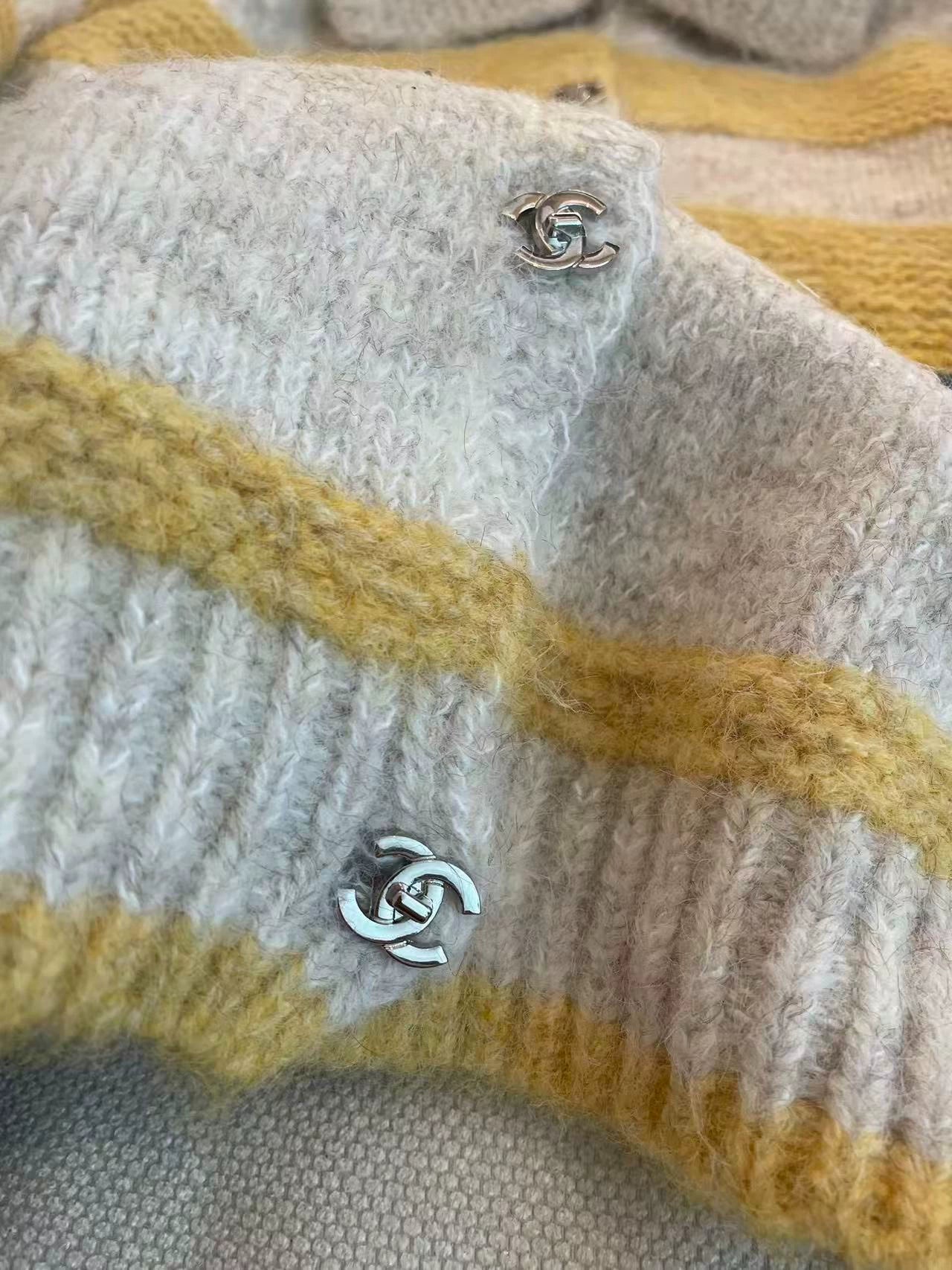 New striped cardigan (vintage series)