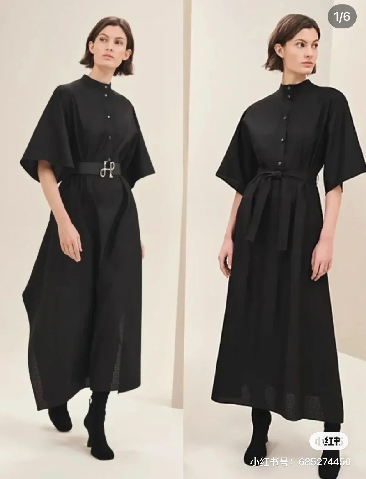 h 25ss jacquard shirt dress