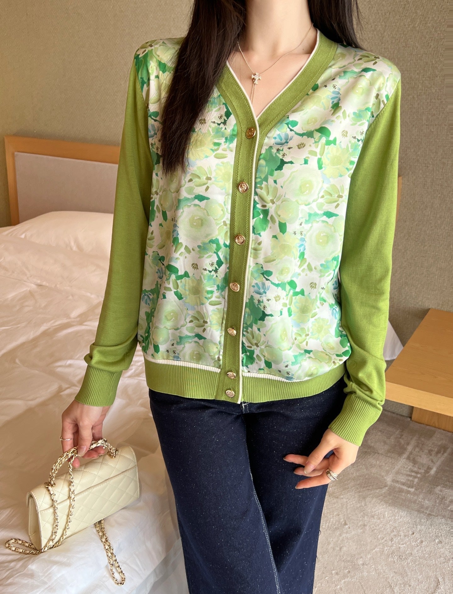 h 25ss knited cardigan