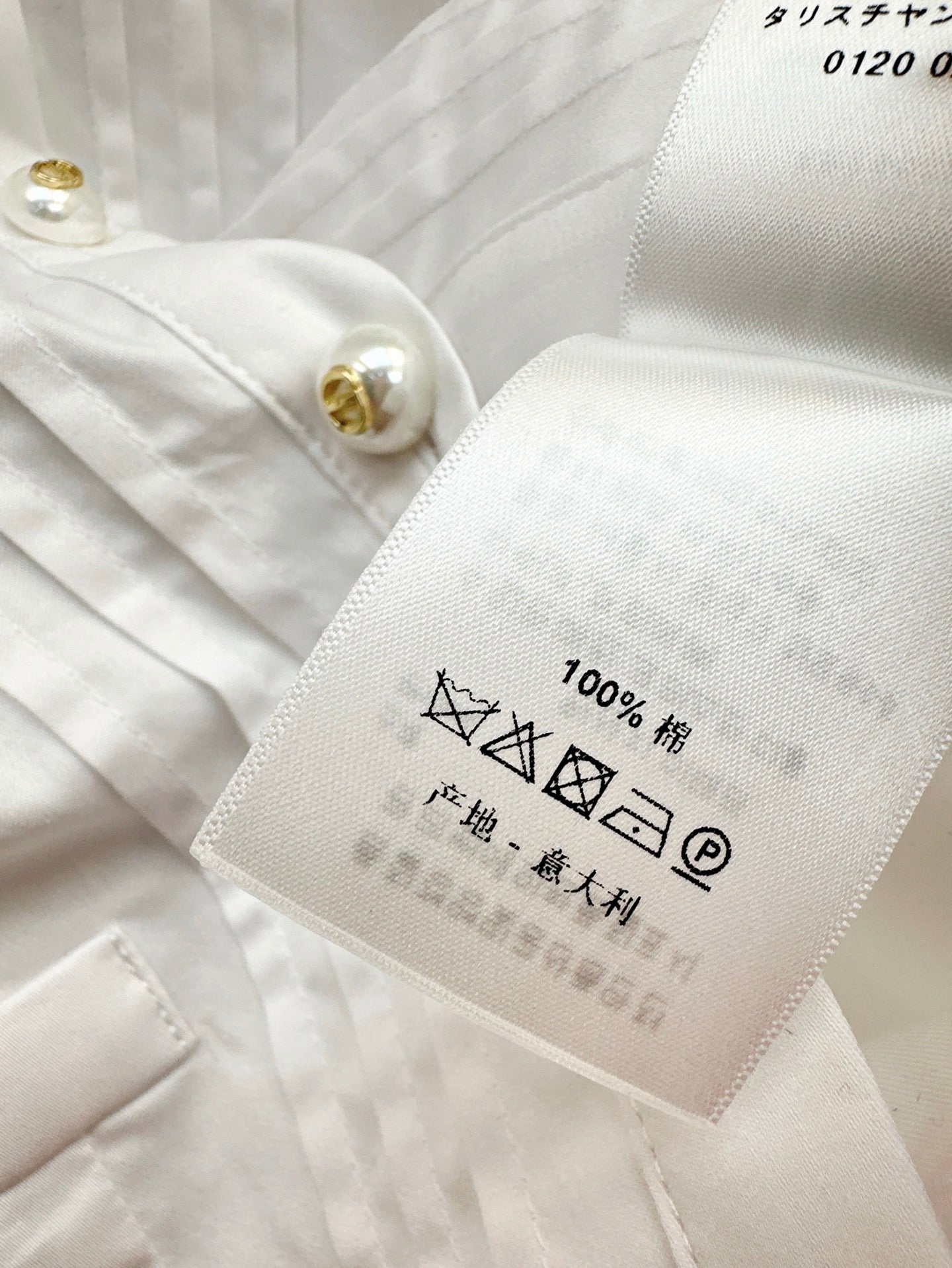 D 25ss embroidered shirt