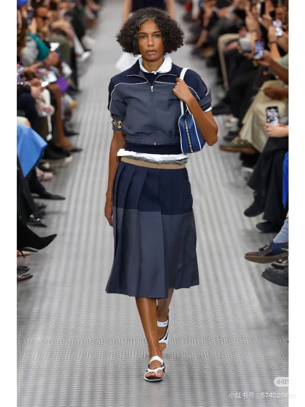 25ss crop jacket skirt suit