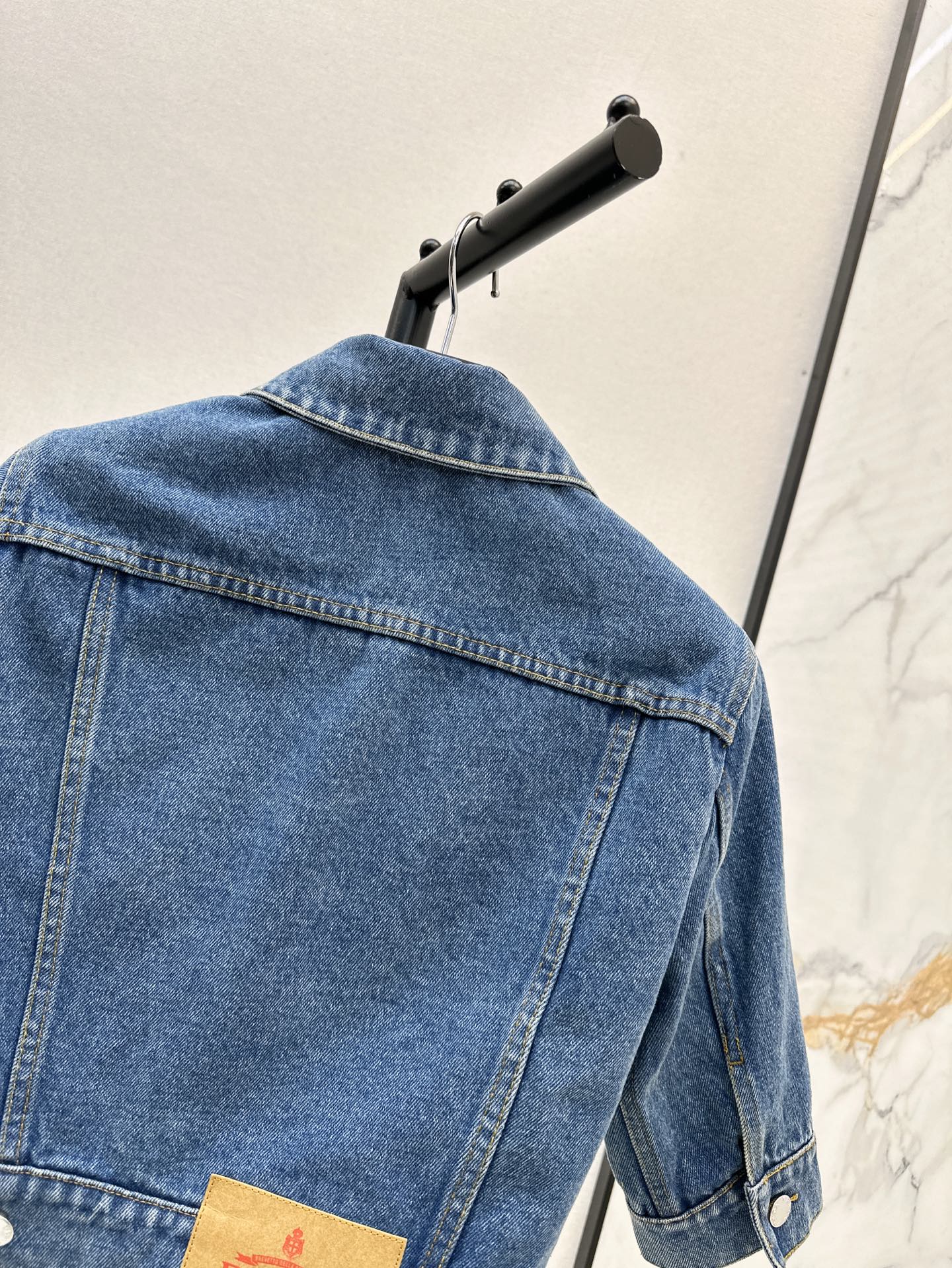 25ss crop denim jacket
